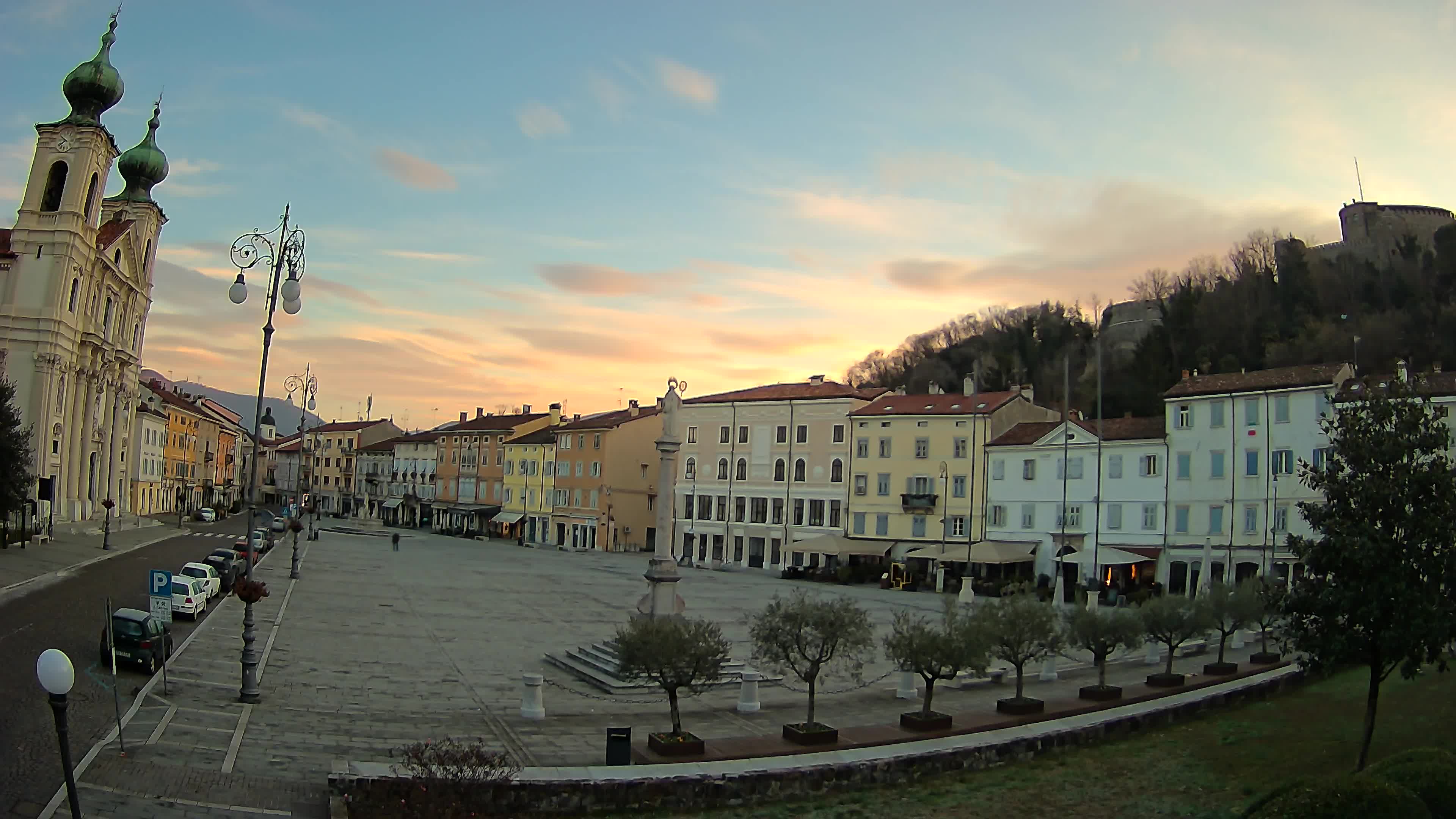 Gorizia – Place Vittoria – église st. Ignazio