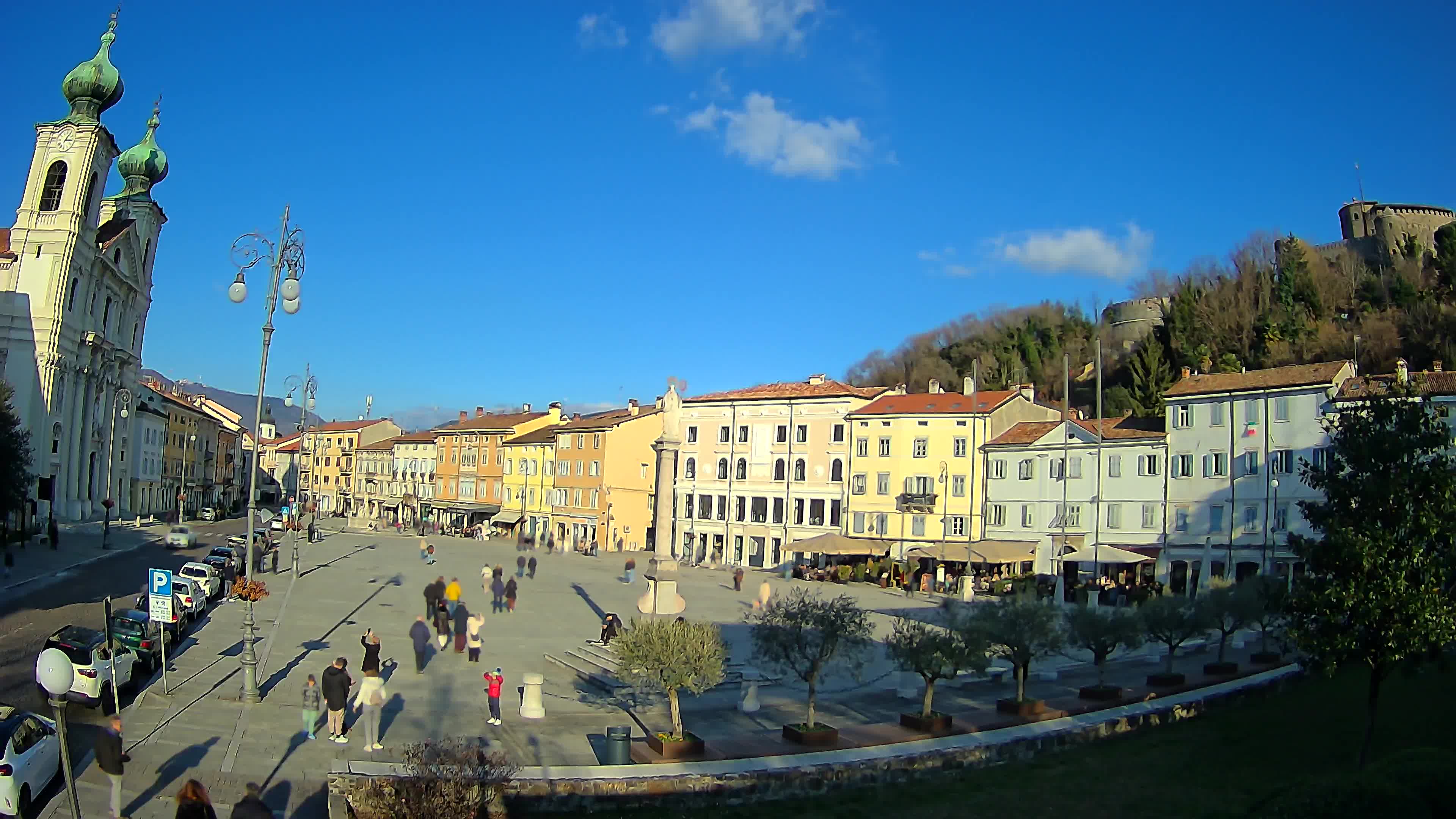 Gorizia – Place Vittoria – église st. Ignazio