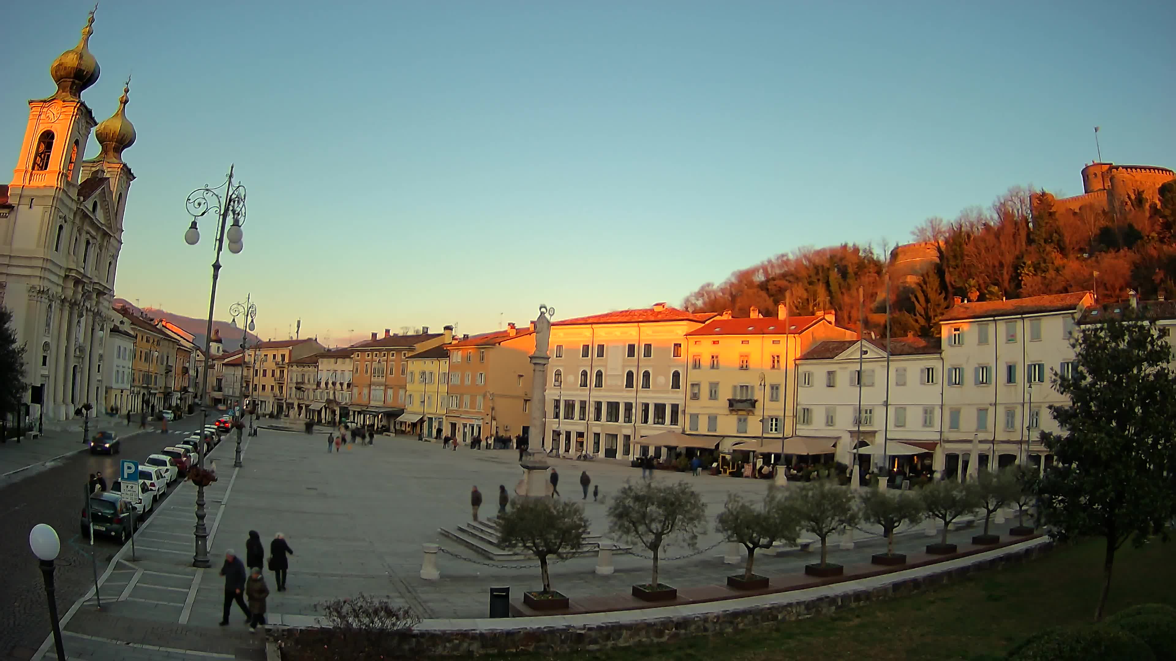 Gorizia – Place Vittoria – église st. Ignazio