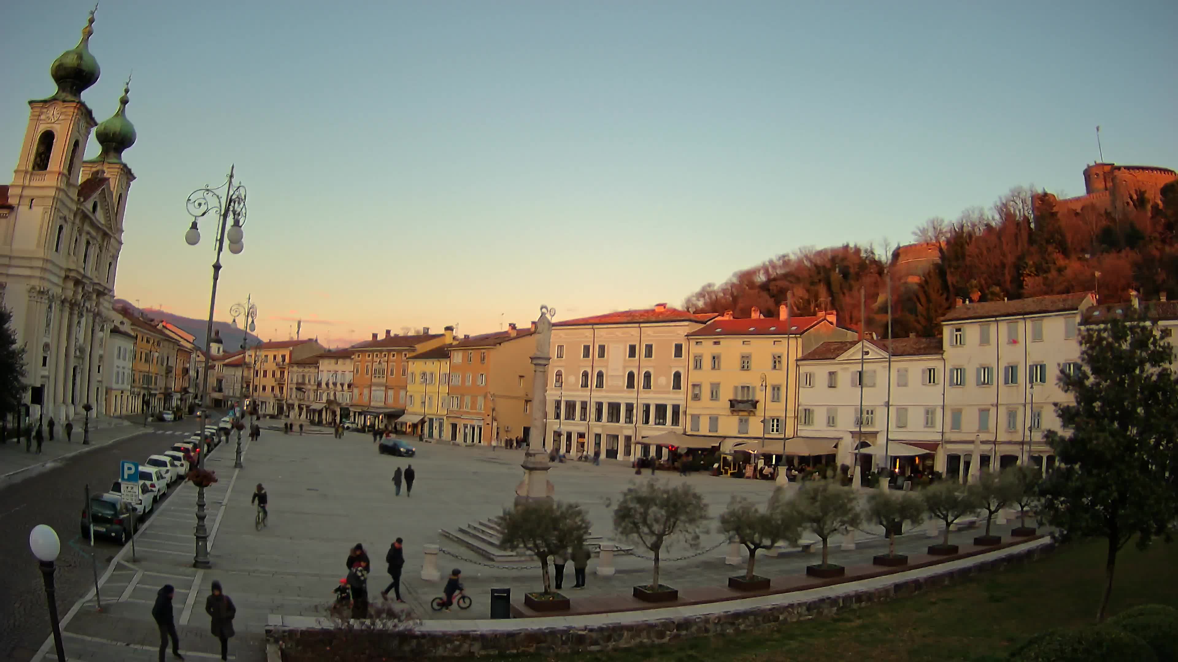 Gorizia – Place Vittoria – église st. Ignazio