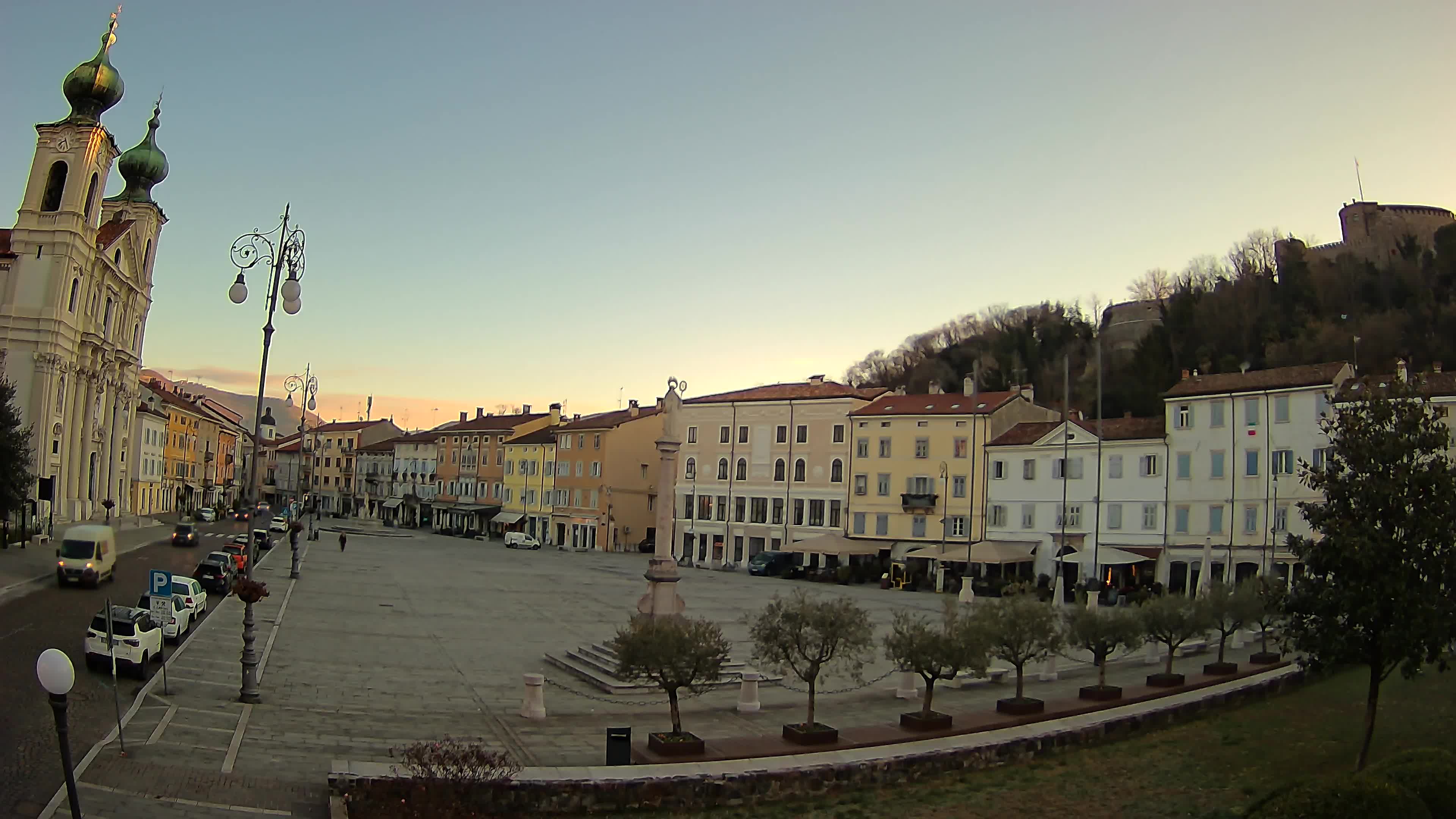 Gorizia – Place Vittoria – église st. Ignazio