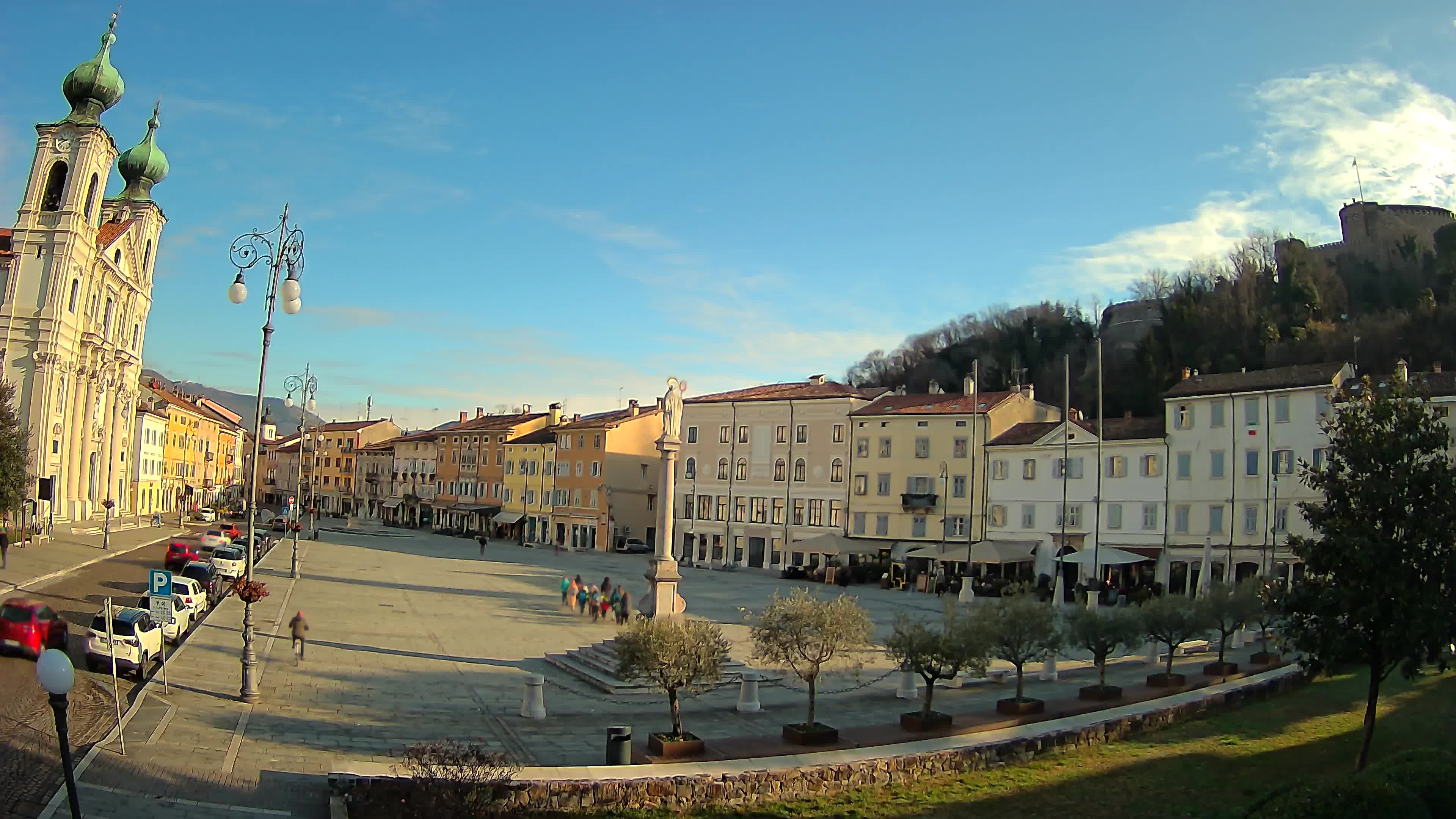 Webcam Gorizia Vittoria square – Church of st. Ignazio