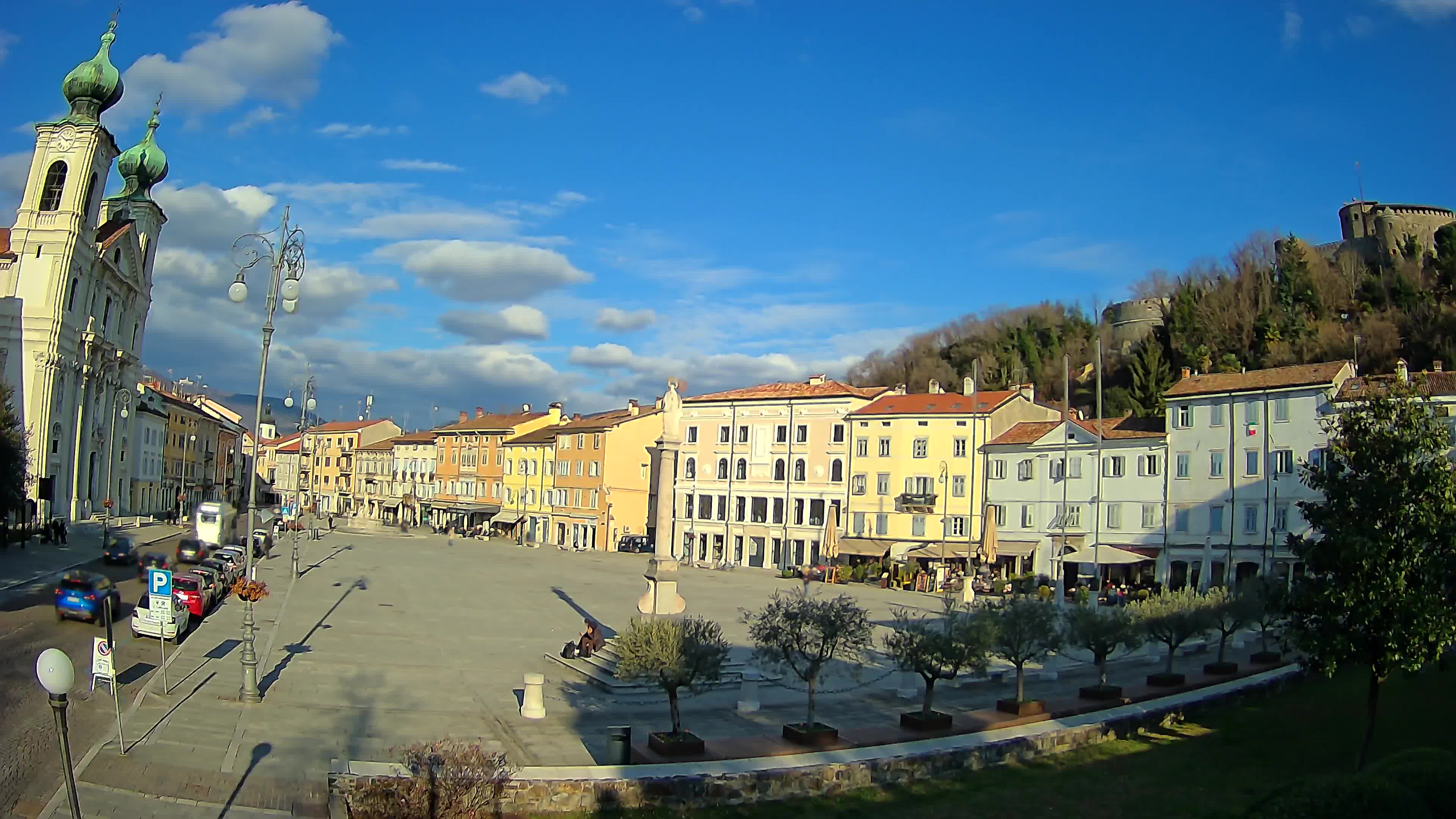 Webcam Gorizia Vittoria square – Church of st. Ignazio
