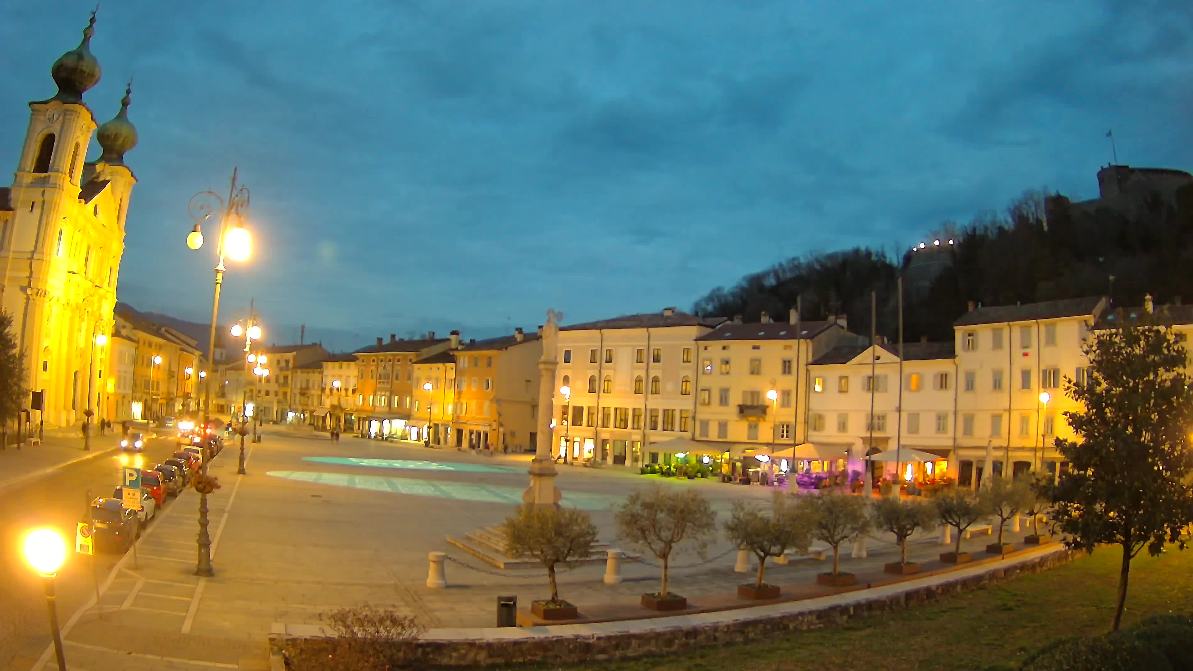 Webcam Gorizia Vittoria square – Church of st. Ignazio
