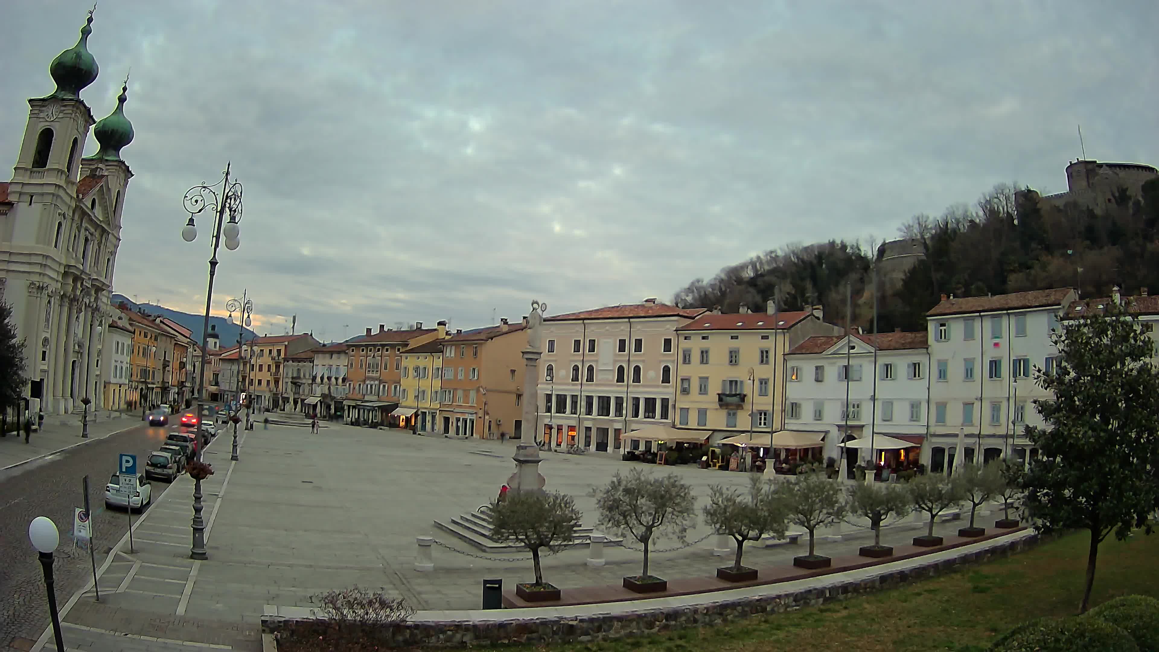 Gorizia – Place Vittoria – église st. Ignazio