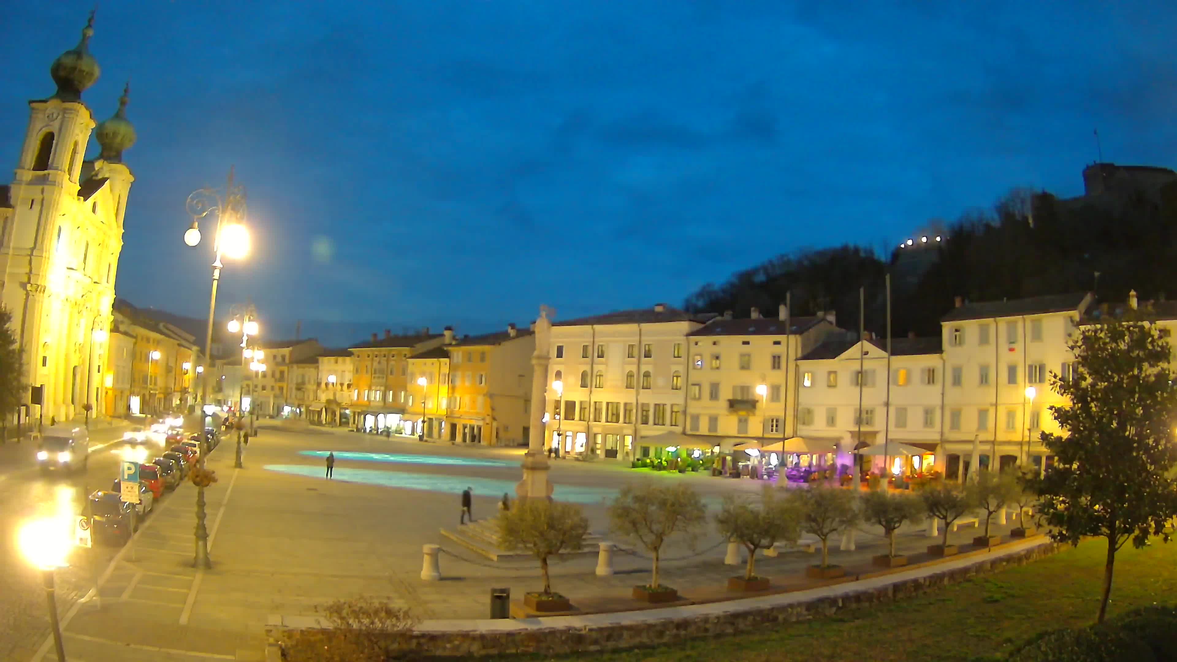 Webcam Gorizia Vittoria square – Church of st. Ignazio