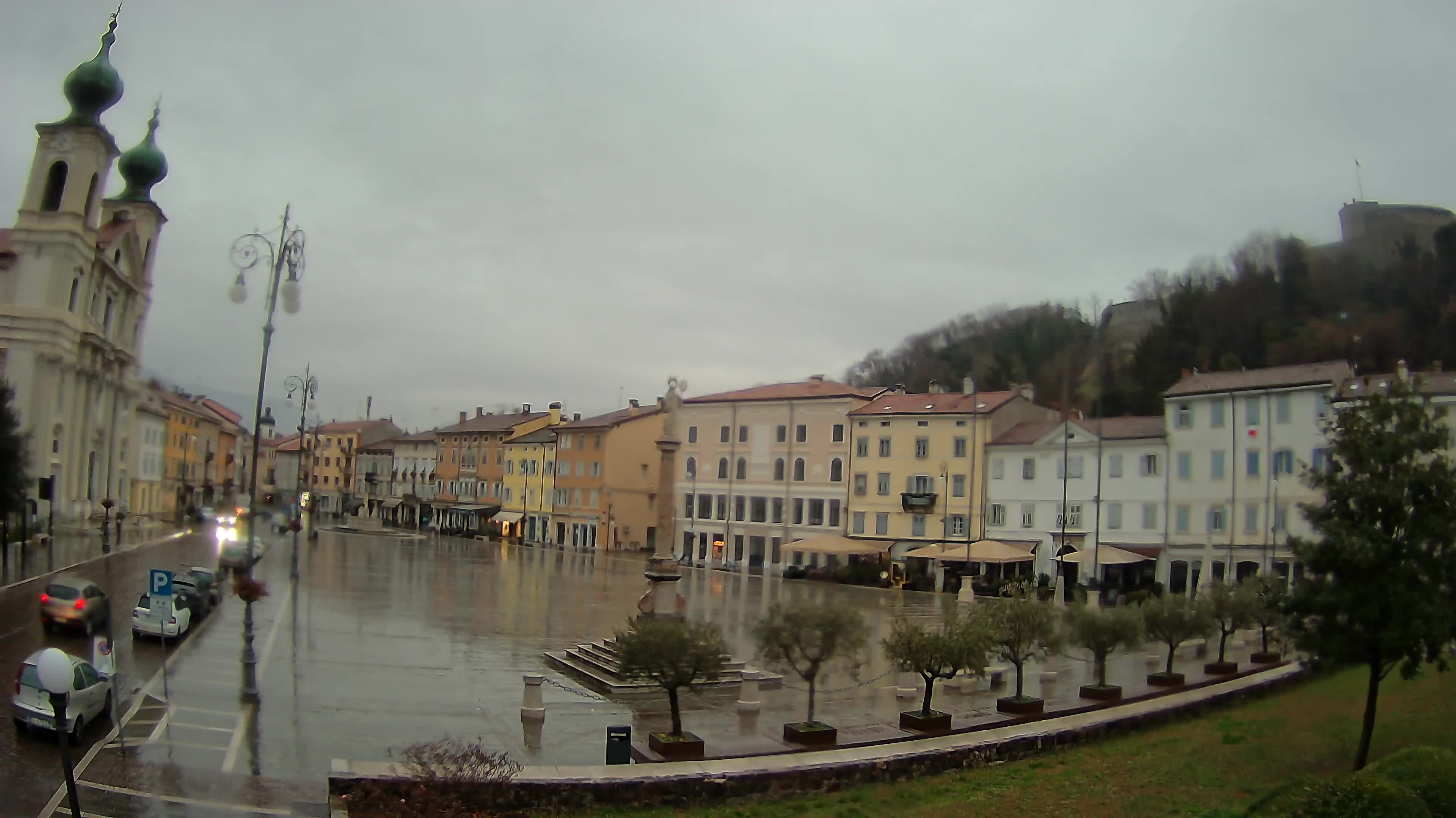 Gorizia – Place Vittoria – église st. Ignazio