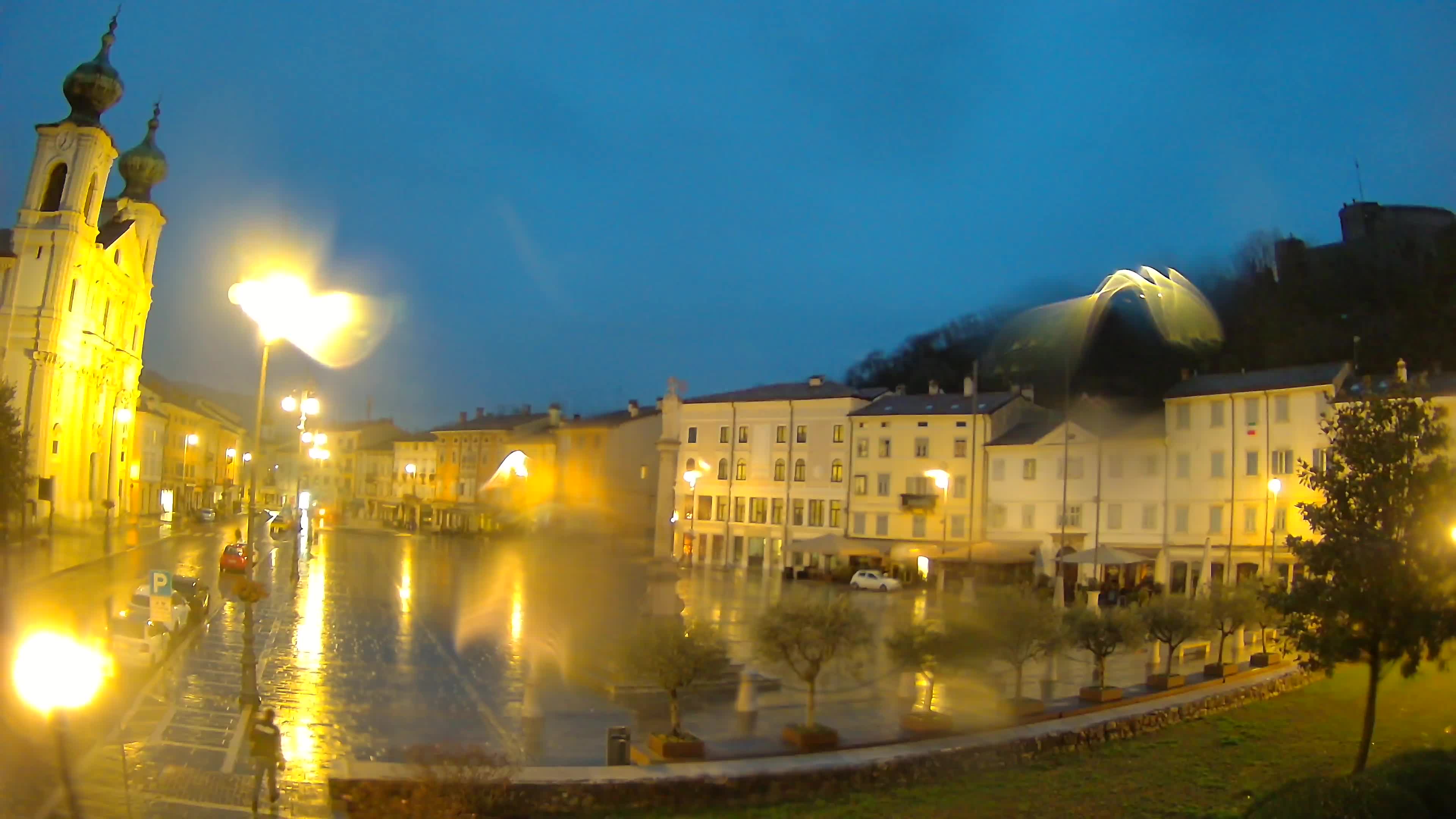 Webcam Gorizia Vittoria square – Church of st. Ignazio