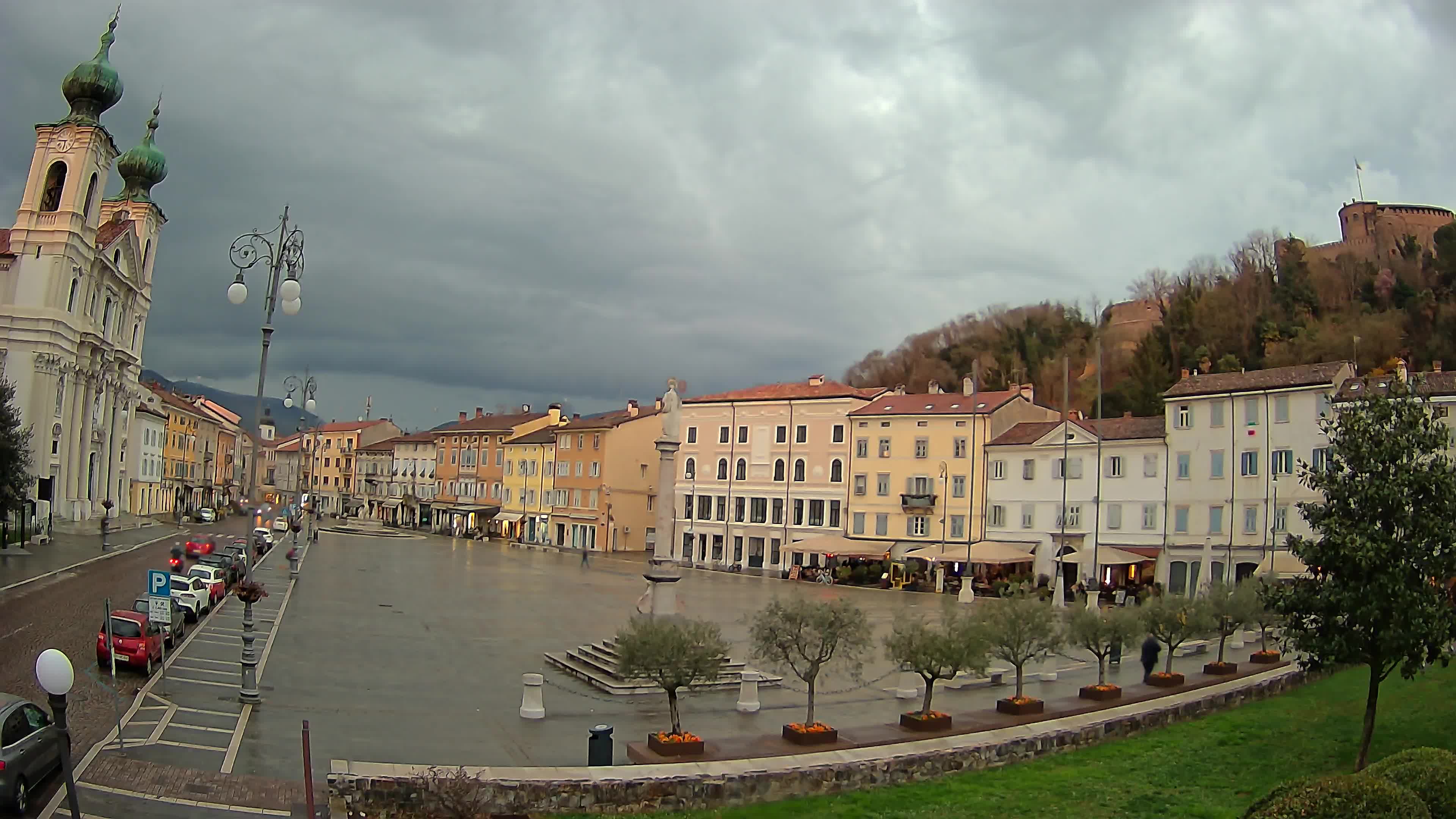Gorizia – Place Vittoria – église st. Ignazio