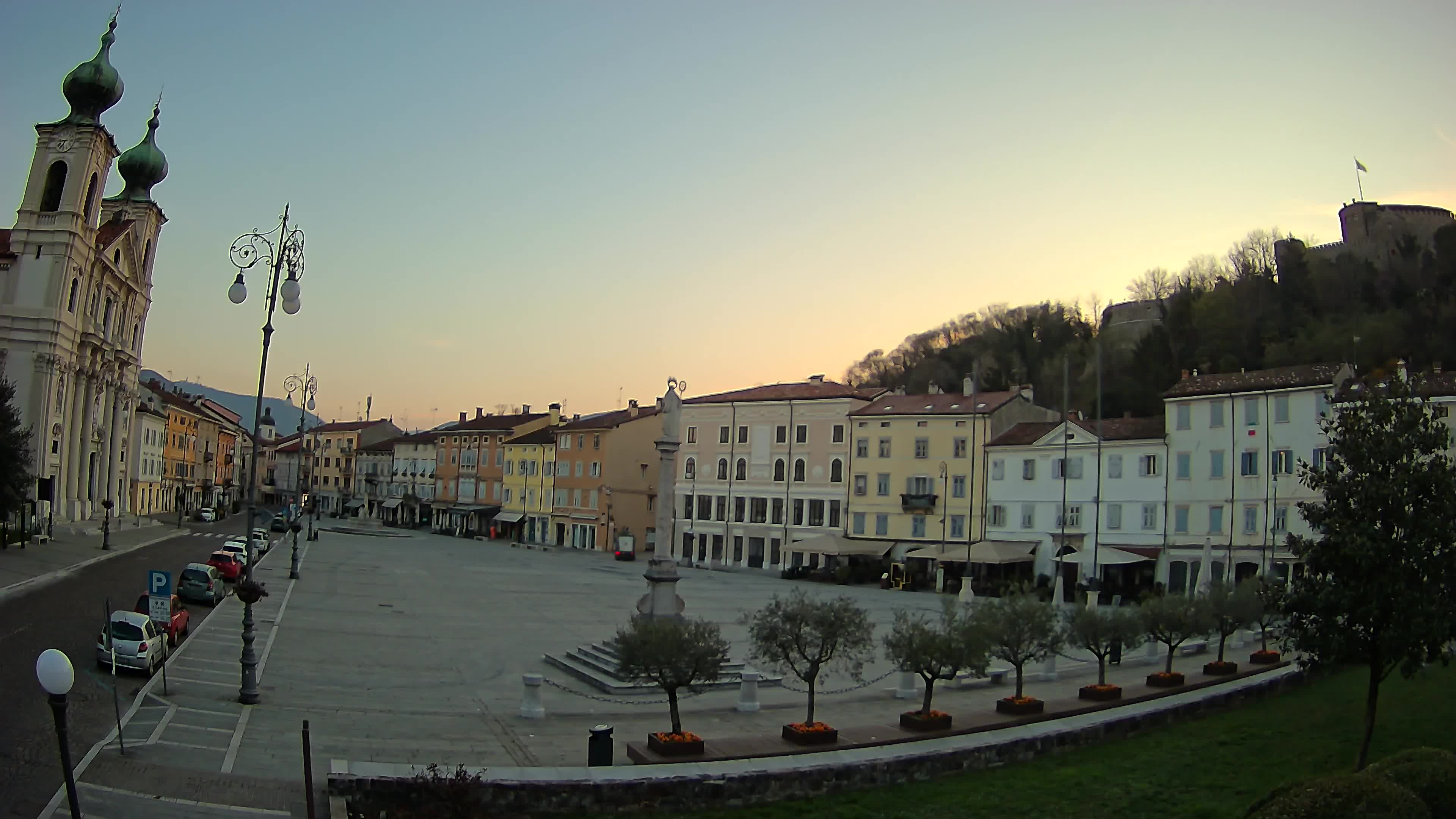 Webcam Gorizia Vittoria square – Church of st. Ignazio