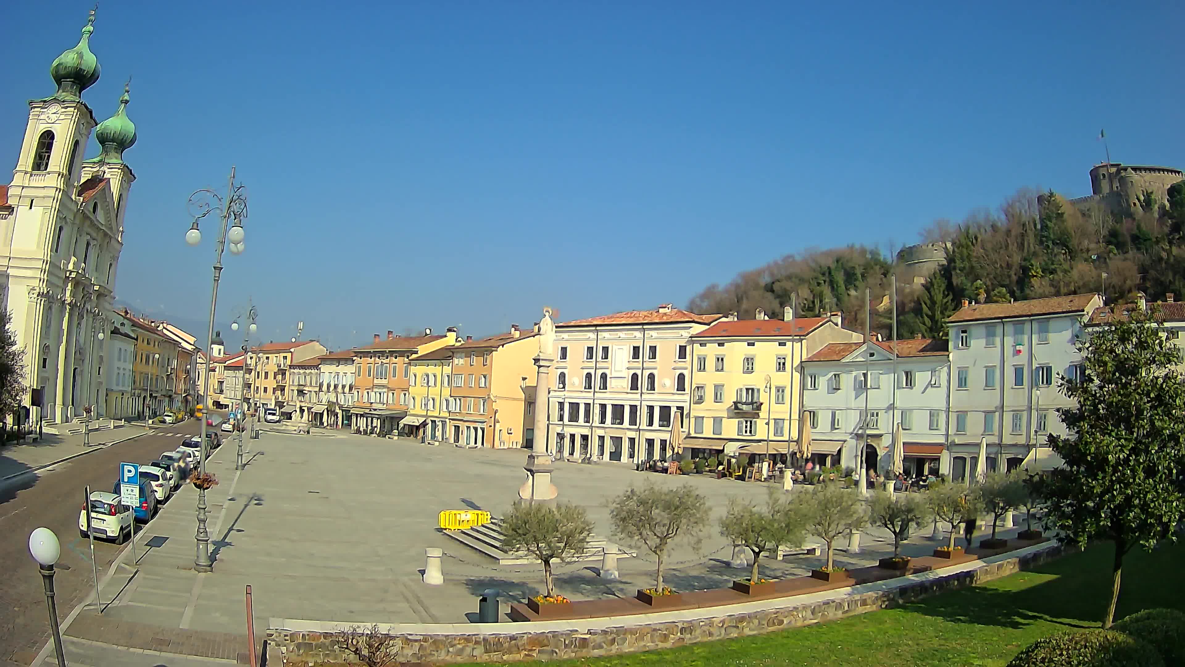 Webcam Gorizia Vittoria square – Church of st. Ignazio