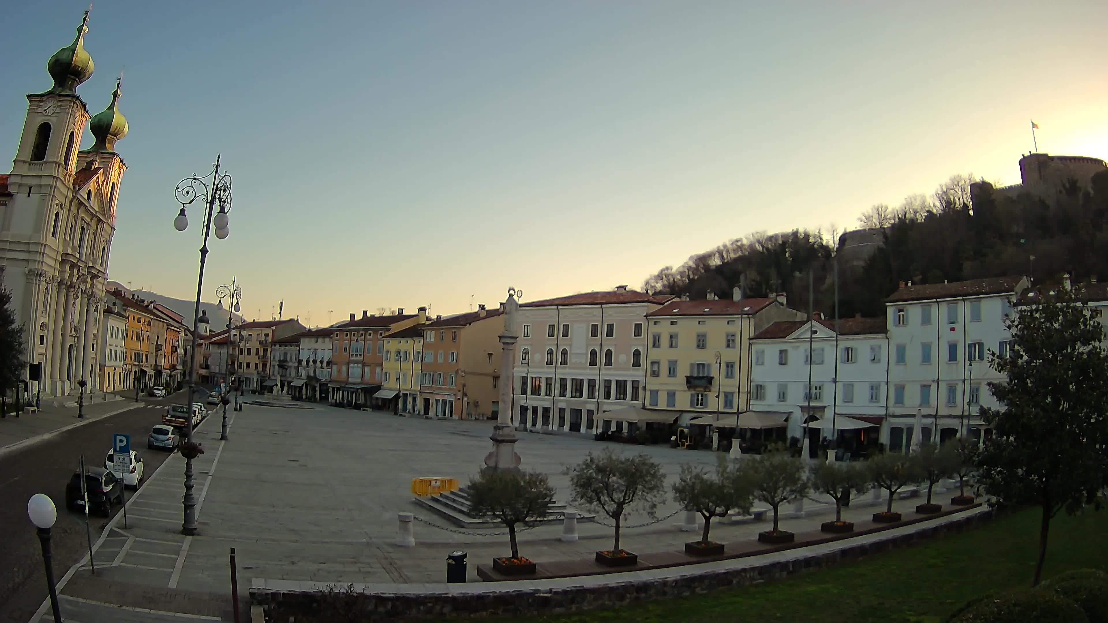 Görz – Vittoria-Platz – Kirche St. Ignazio