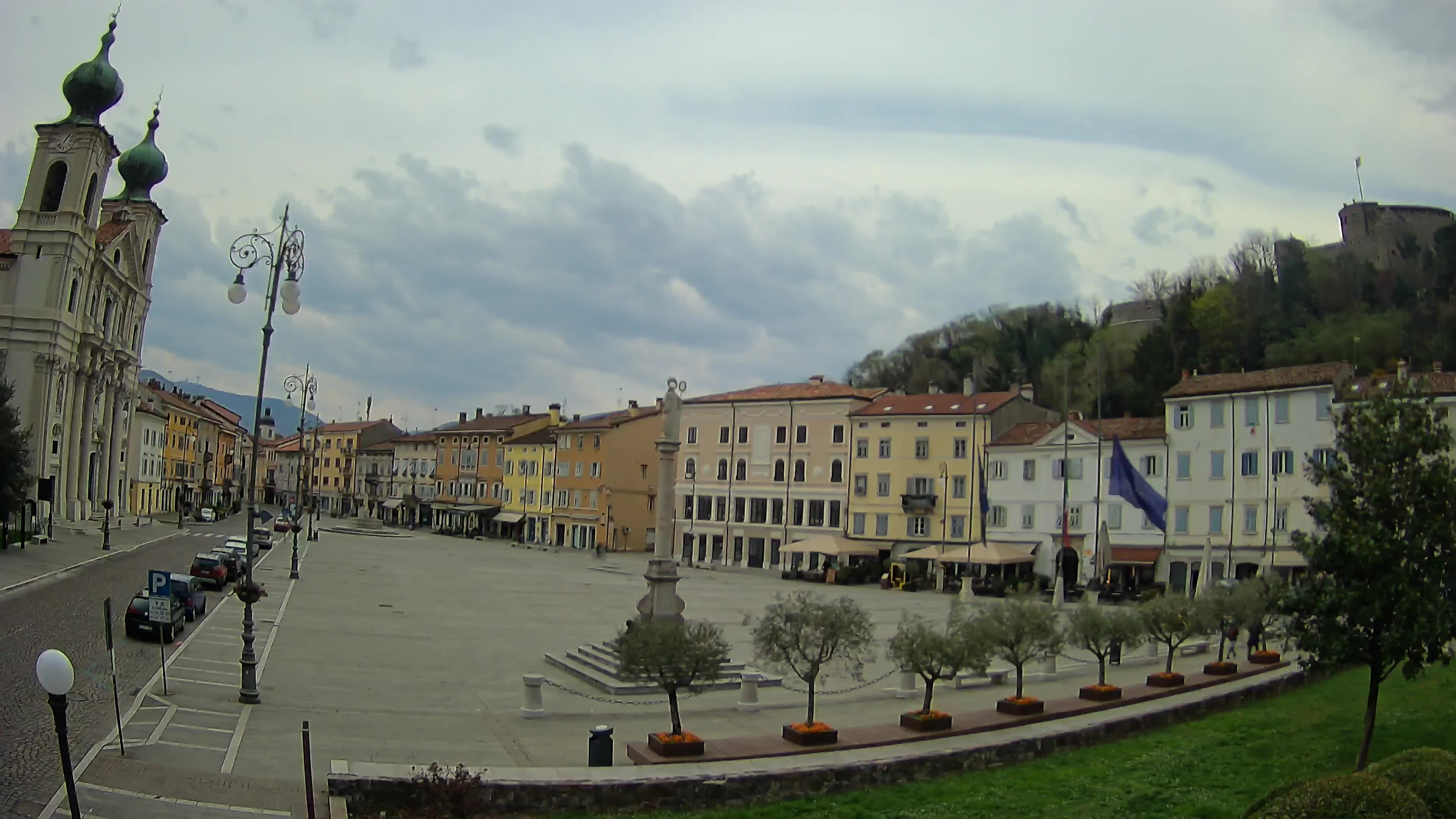 Webcam Gorizia Vittoria square – Church of st. Ignazio
