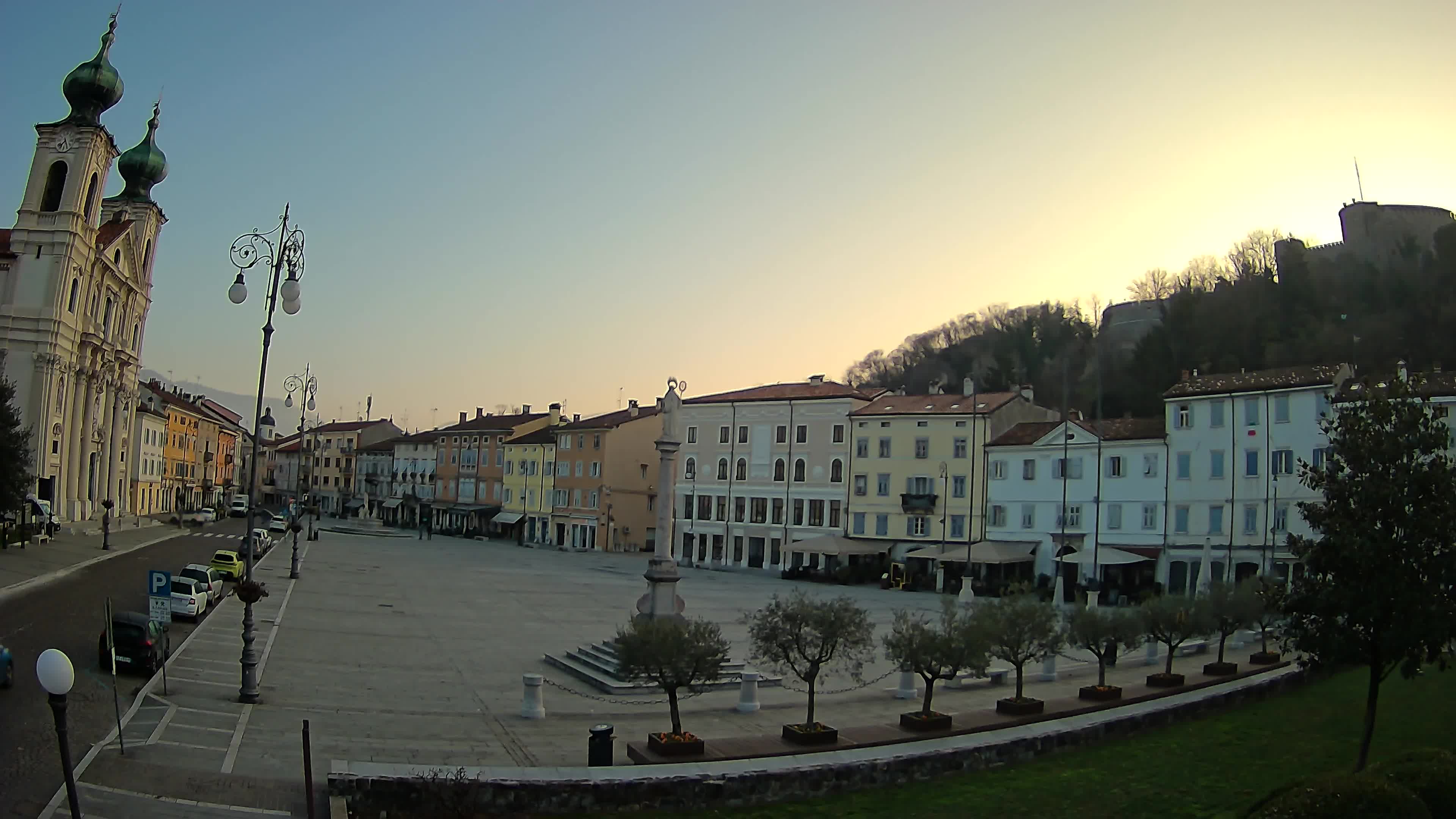 Webcam Gorizia Vittoria square – Church of st. Ignazio