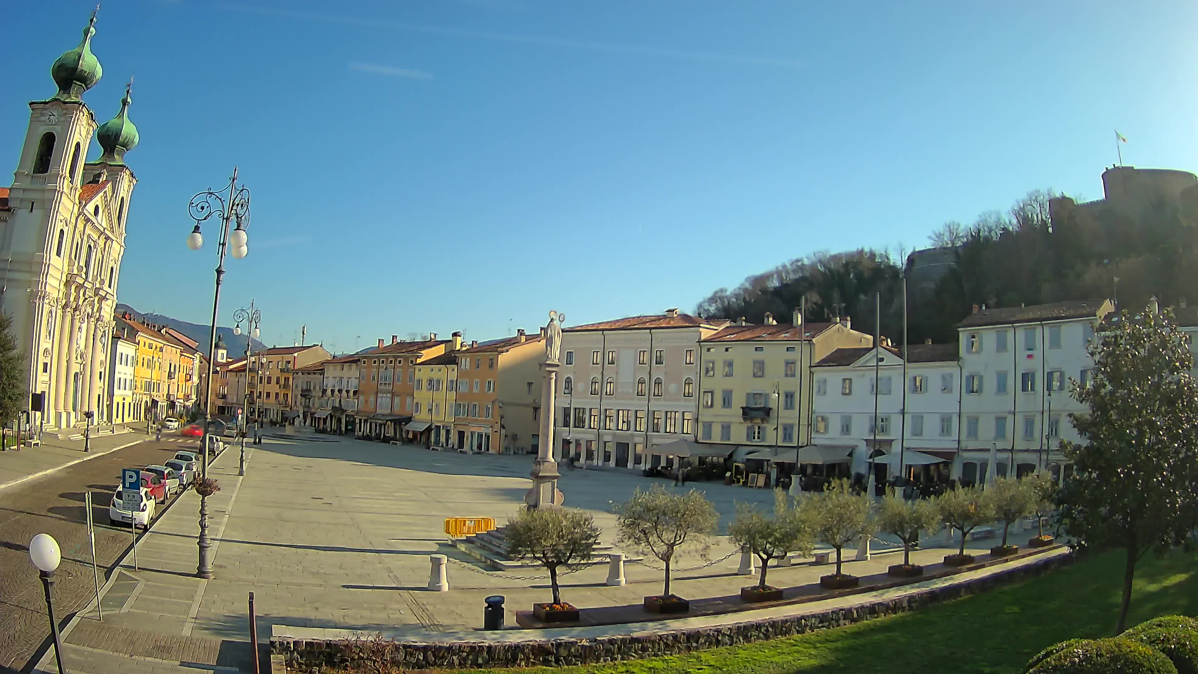 Webcam Gorizia Vittoria square – Church of st. Ignazio