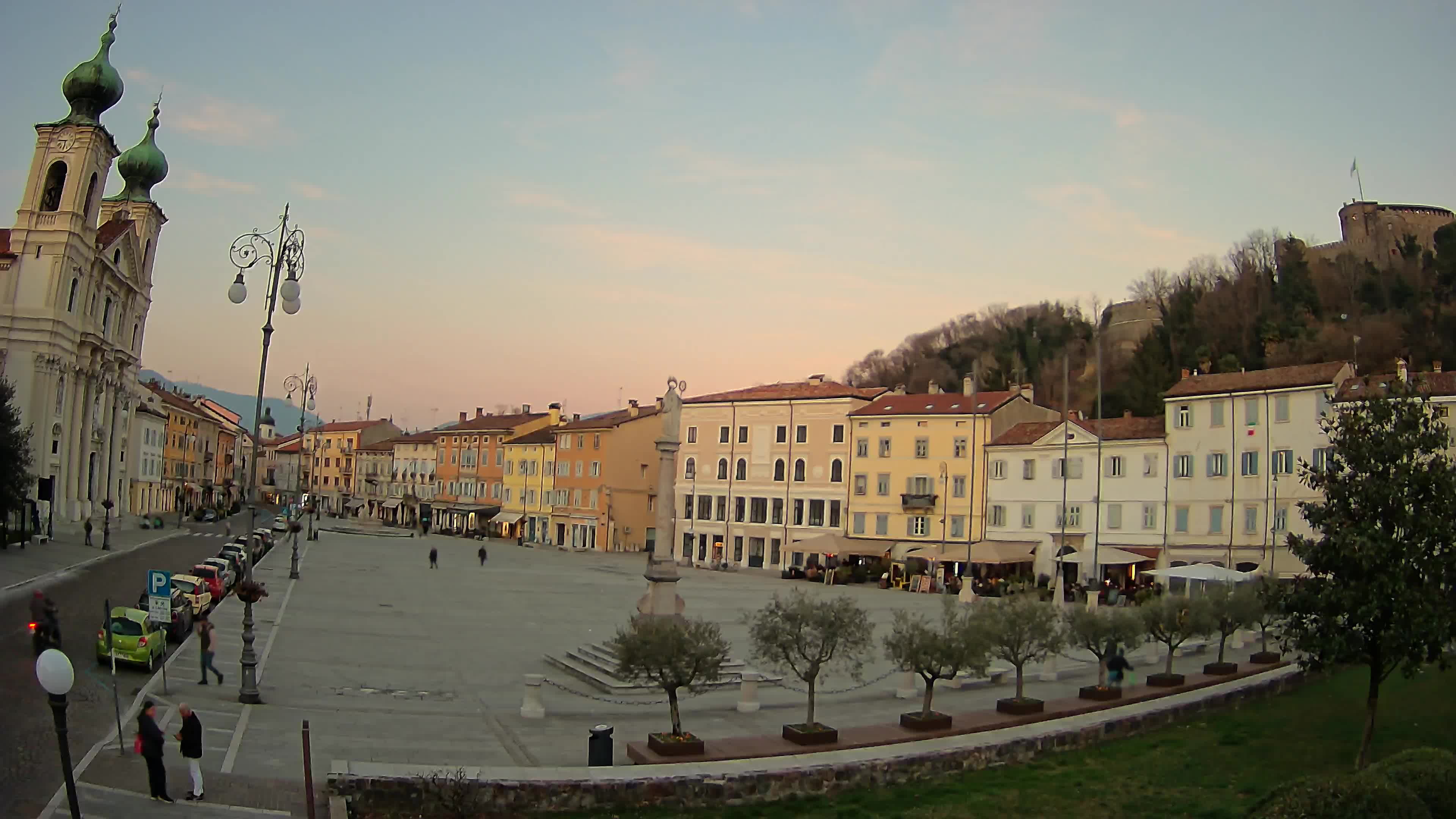 Gorizia – Place Vittoria – église st. Ignazio