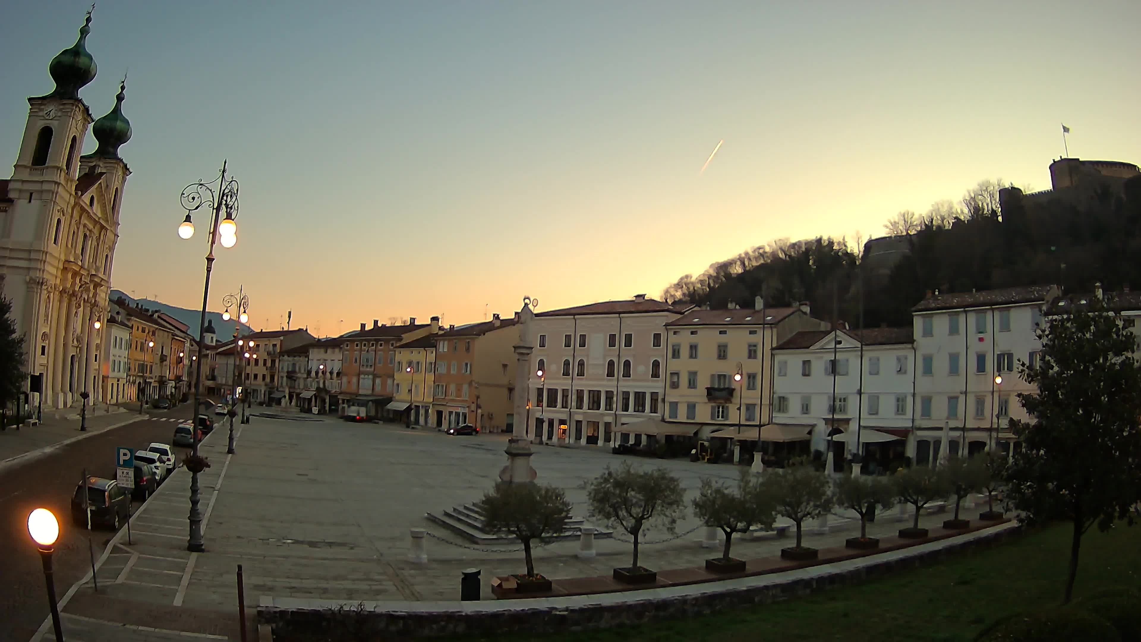 Webcam Gorizia Vittoria square – Church of st. Ignazio