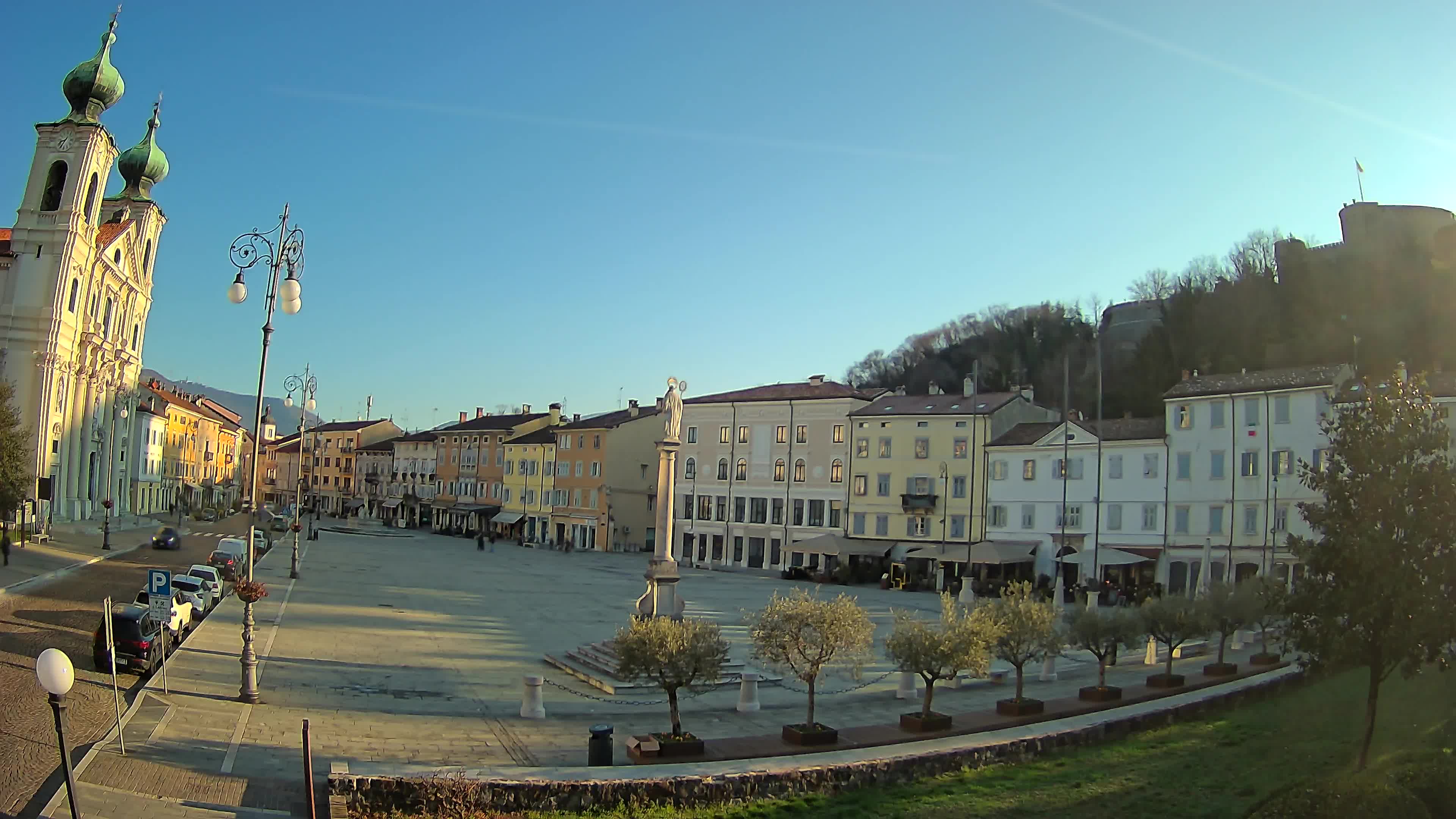 Webcam Gorizia Vittoria square – Church of st. Ignazio