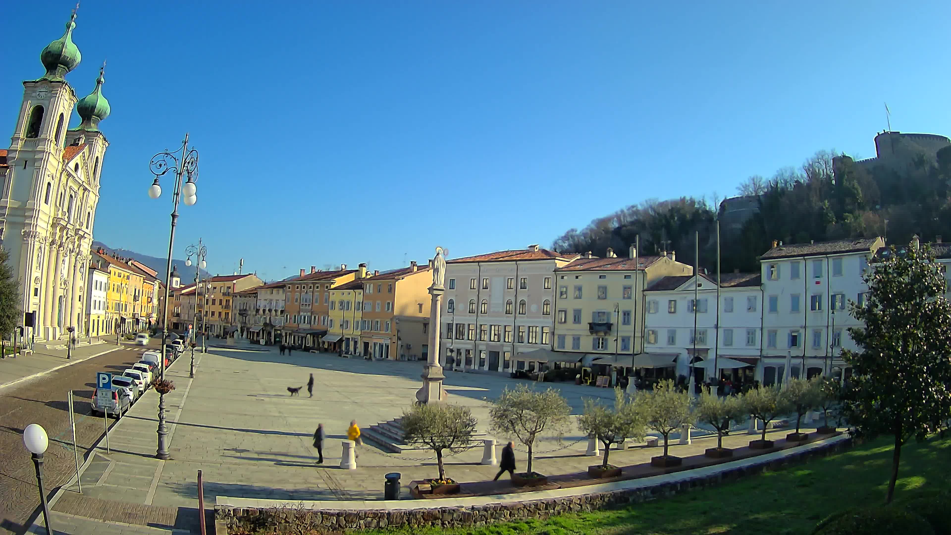 Webcam Gorizia Vittoria square – Church of st. Ignazio
