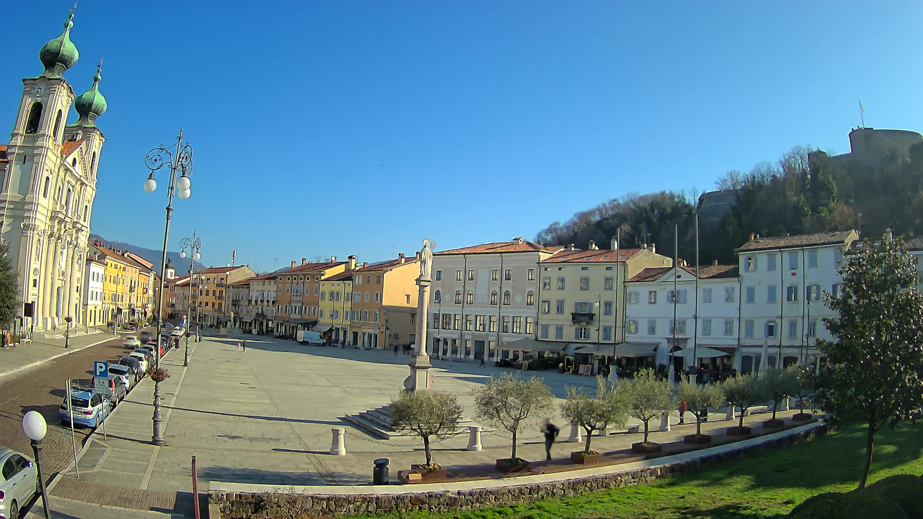 Webcam Gorizia Vittoria square – Church of st. Ignazio
