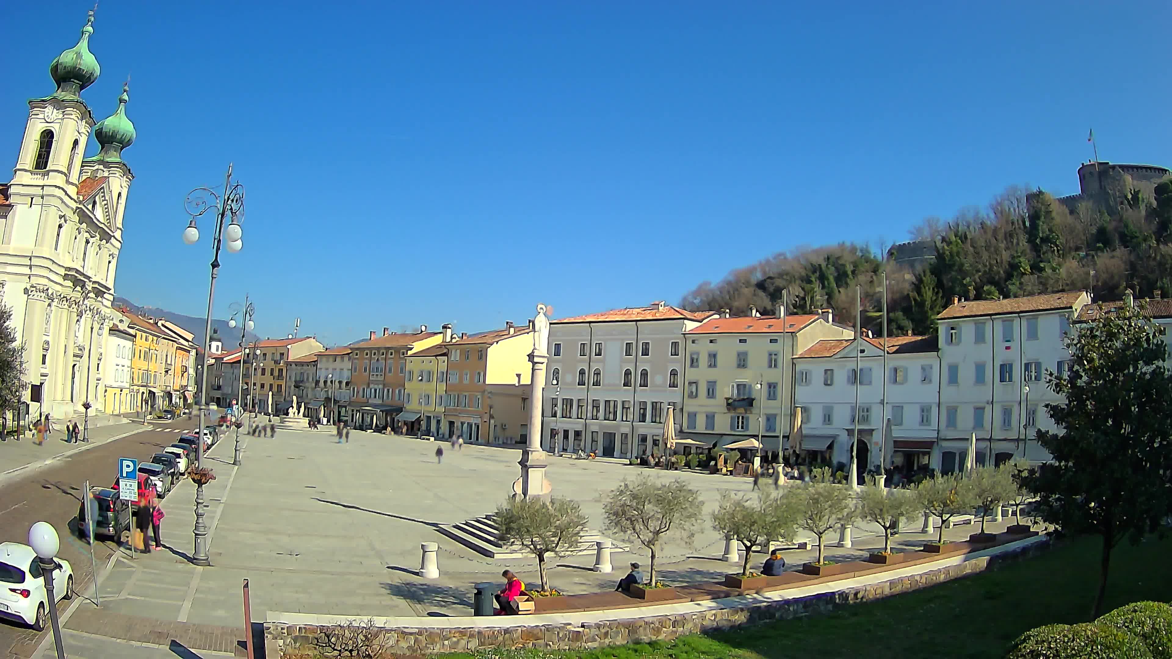 Gorizia – Place Vittoria – église st. Ignazio