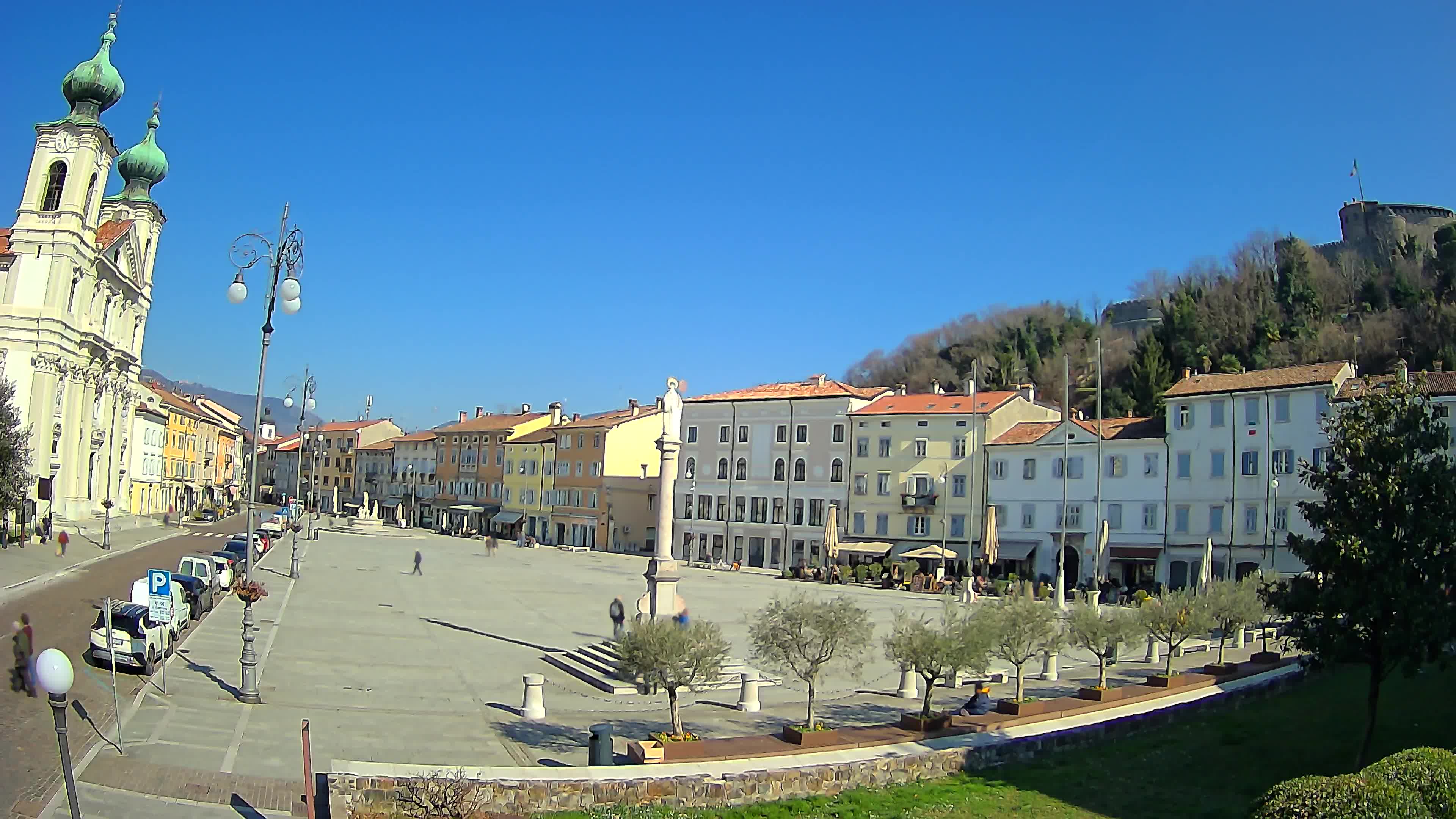 Webcam Gorizia Vittoria square – Church of st. Ignazio