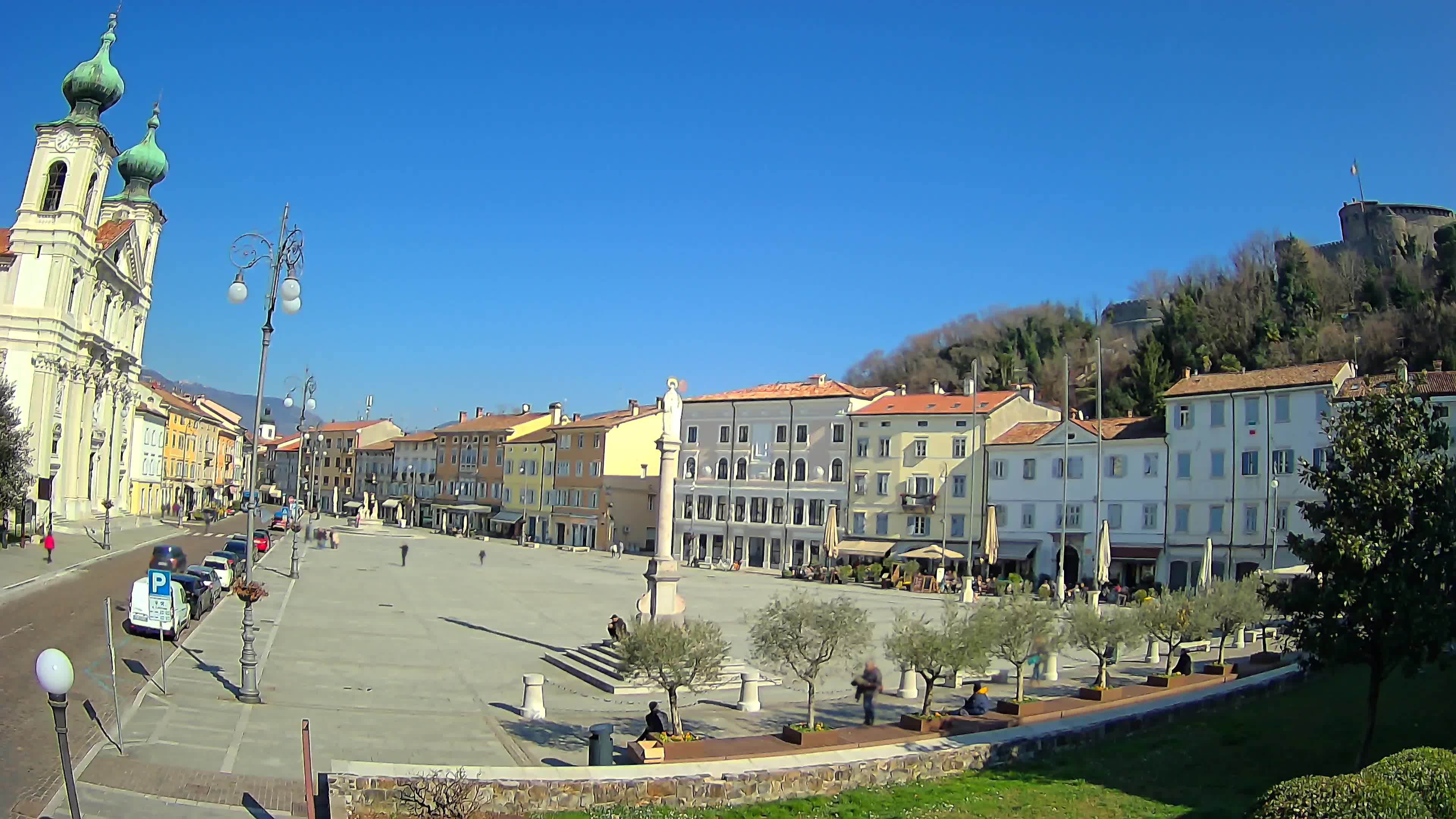 Gorizia – Place Vittoria – église st. Ignazio