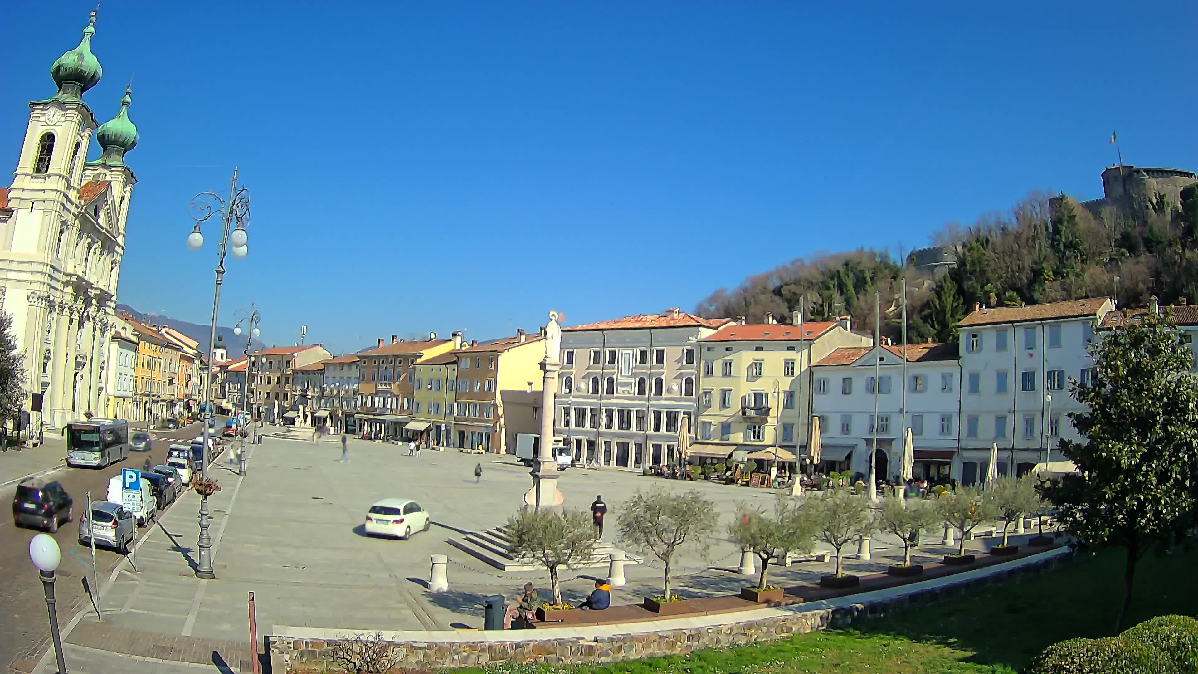 Webcam Gorizia Vittoria square – Church of st. Ignazio