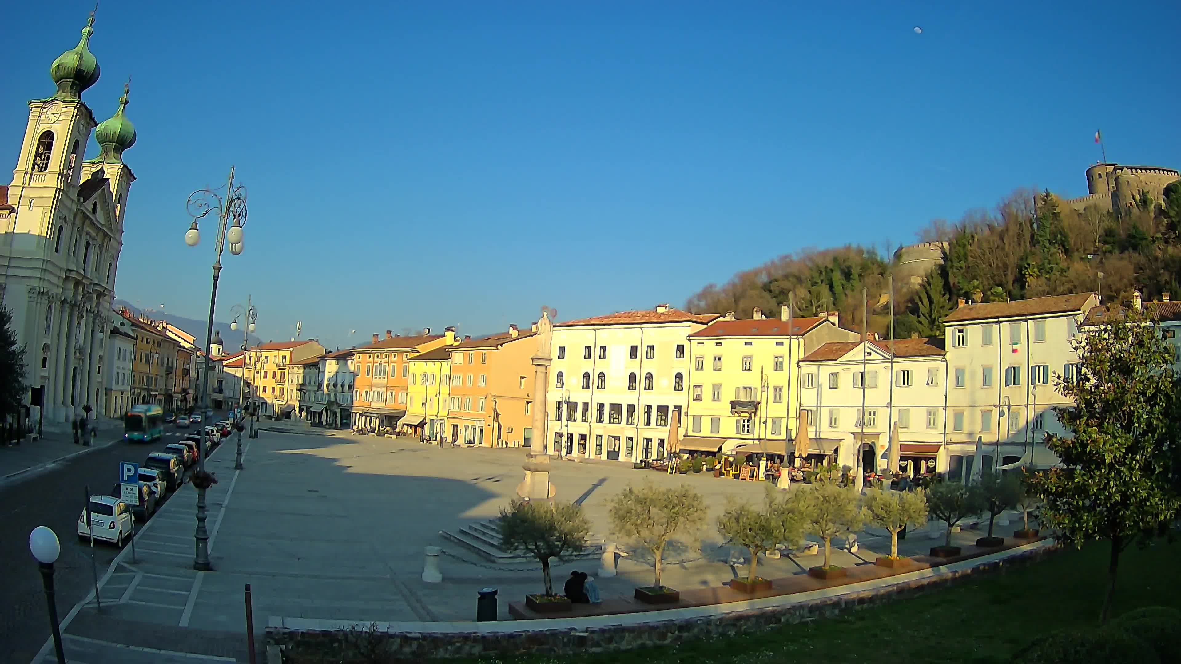 Webcam Gorizia Vittoria square – Church of st. Ignazio