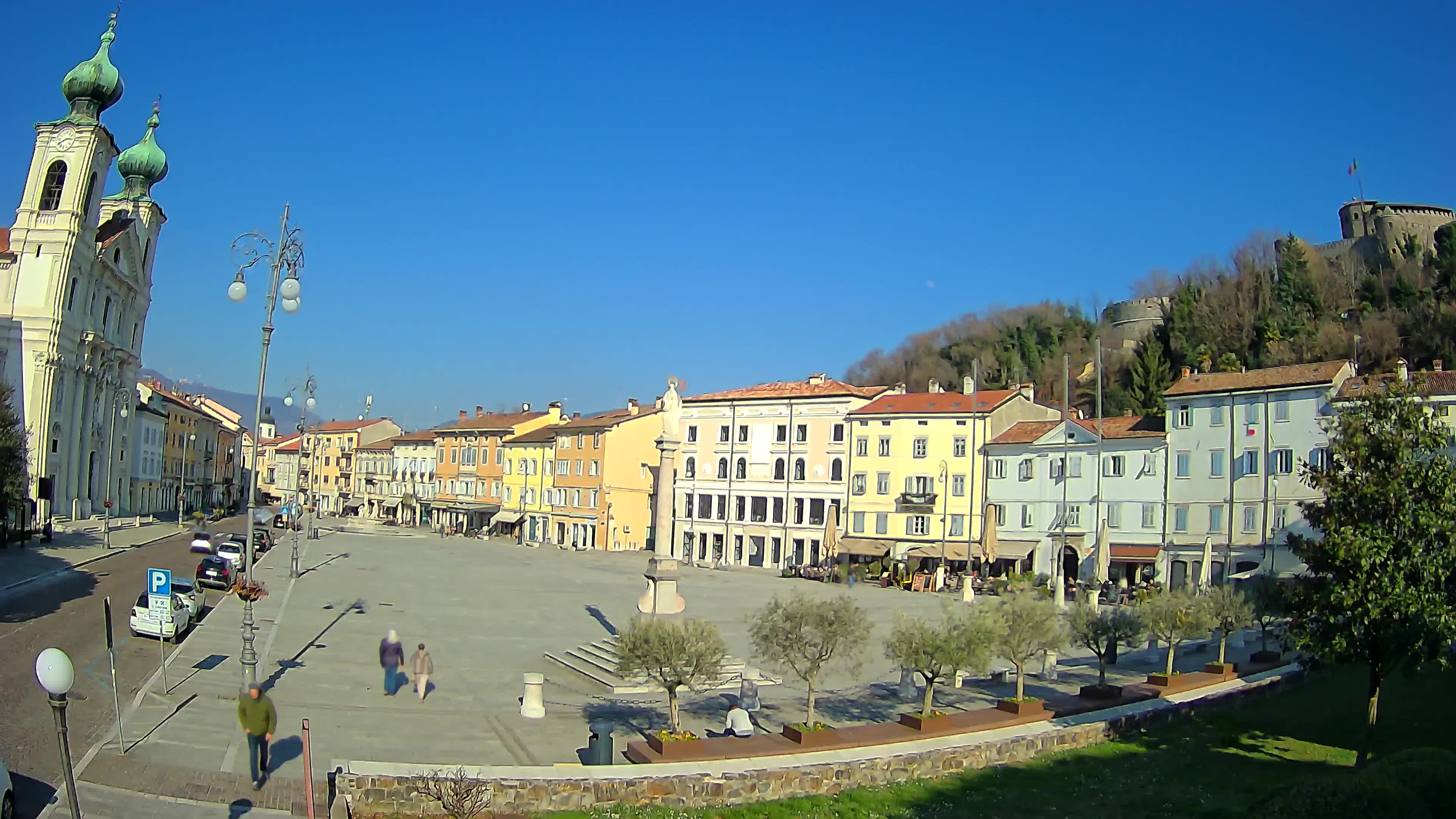 Webcam Gorizia Vittoria square – Church of st. Ignazio