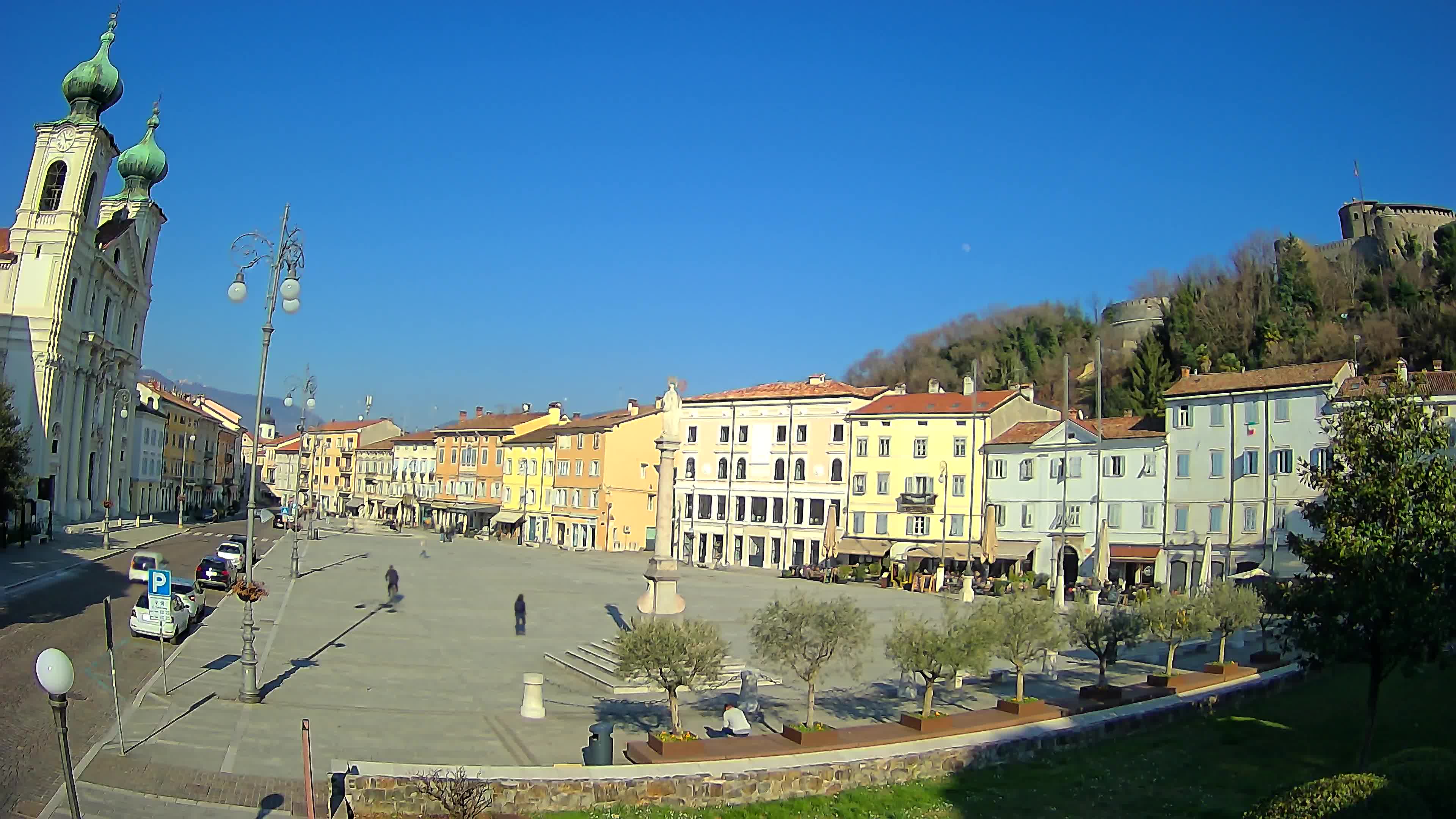 Webcam Gorizia Vittoria square – Church of st. Ignazio