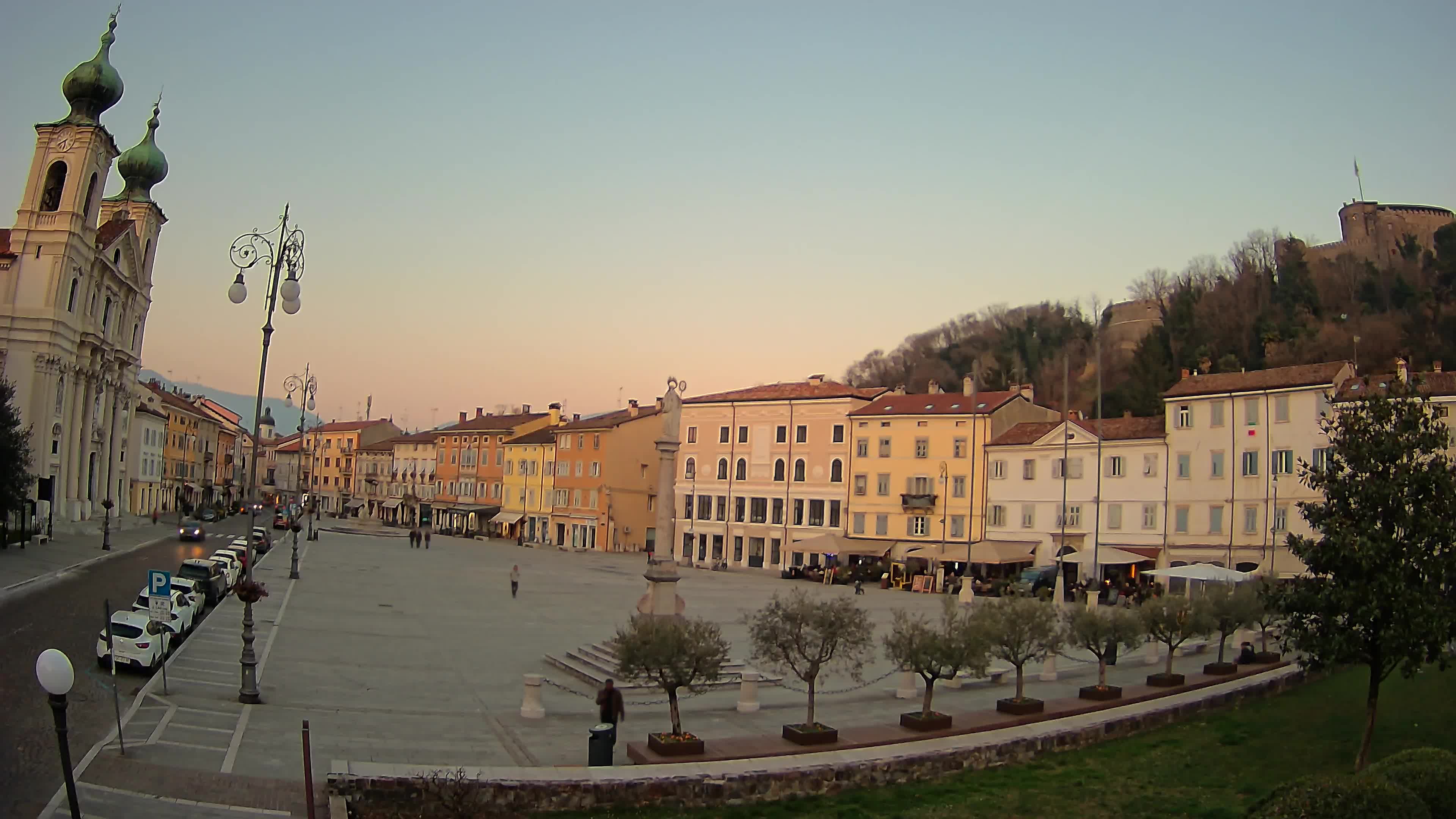 Webcam Gorizia Vittoria square – Church of st. Ignazio