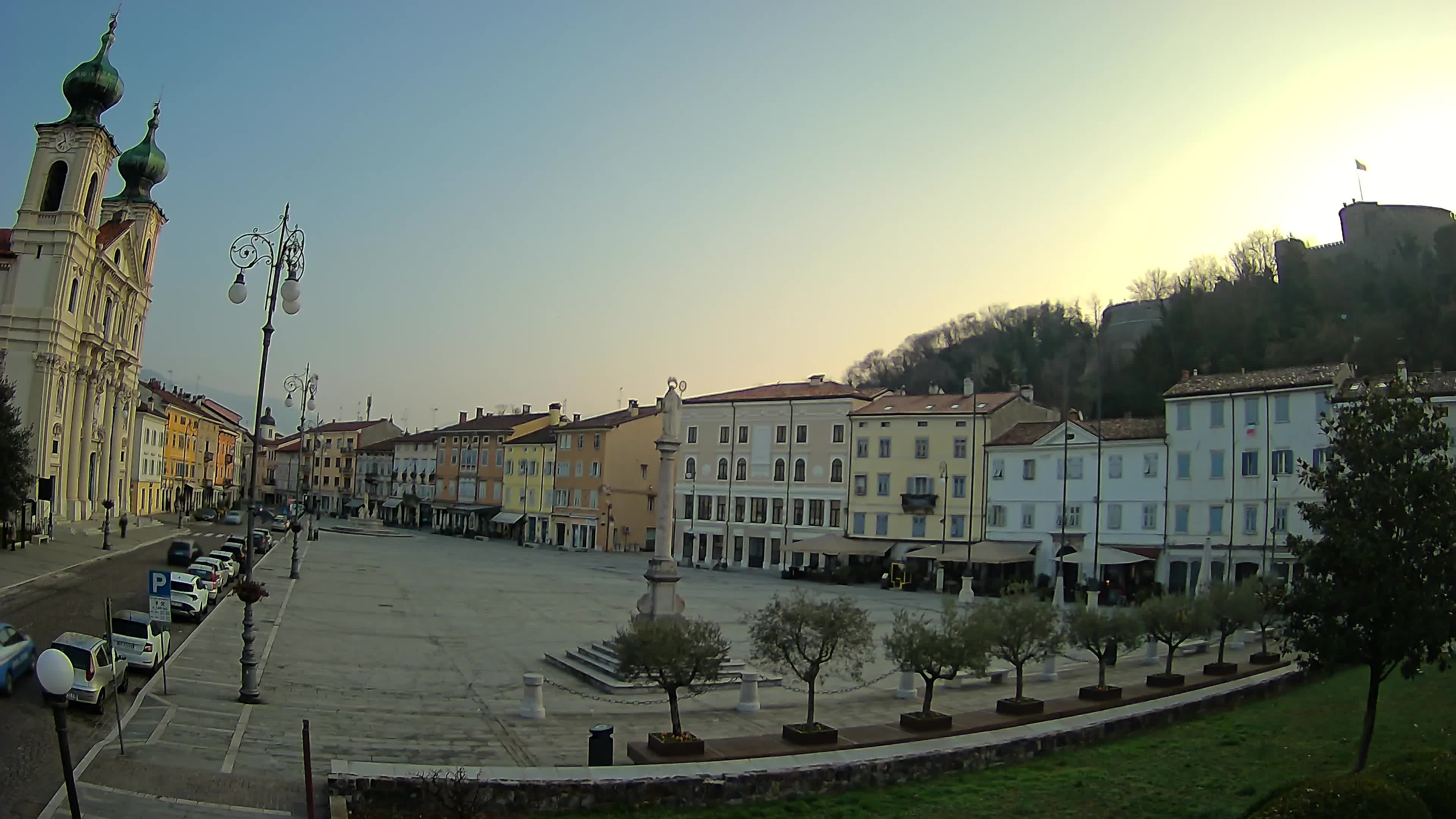 Webcam Gorizia Vittoria square – Church of st. Ignazio