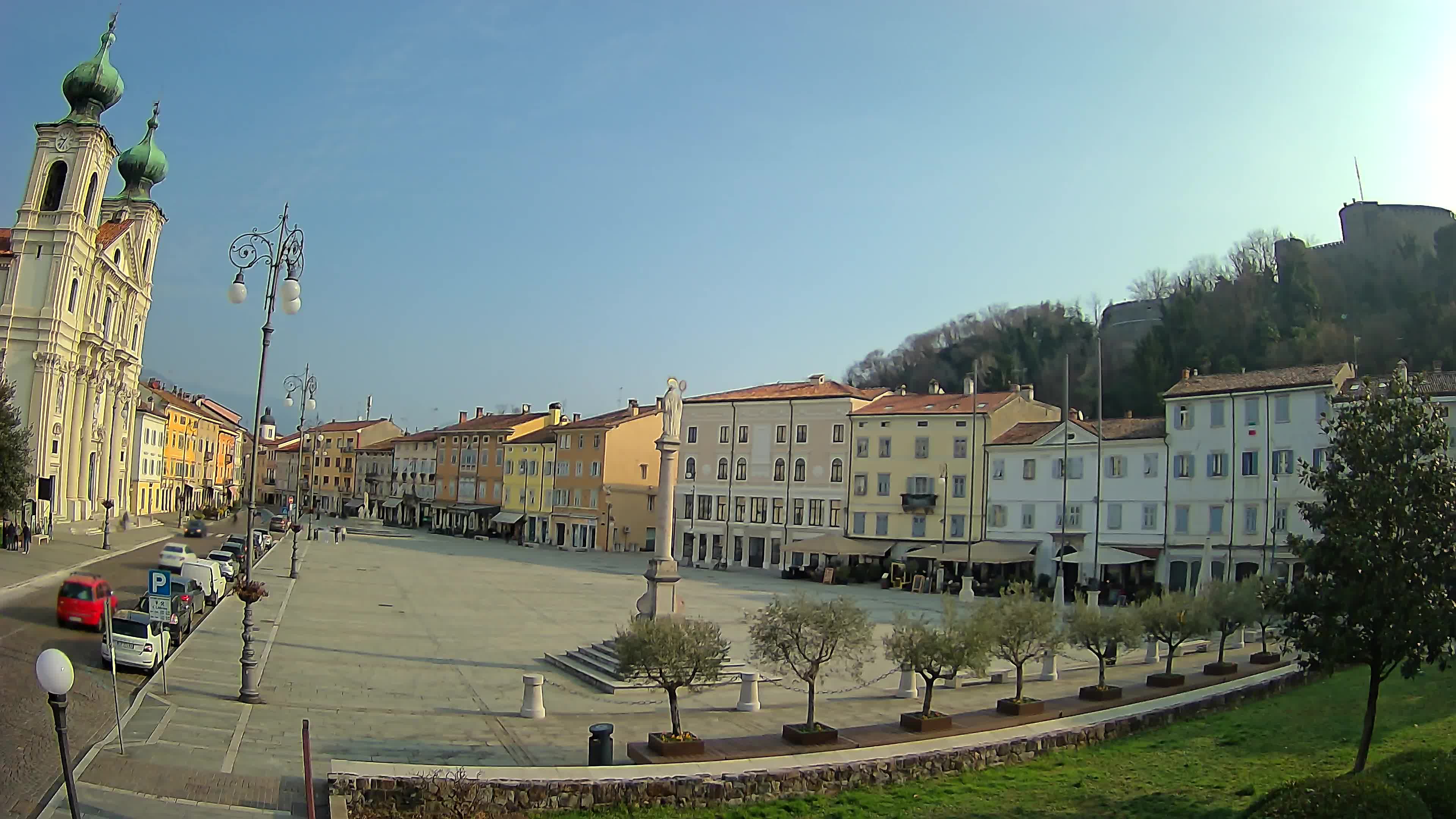 Webcam Gorizia Vittoria square – Church of st. Ignazio