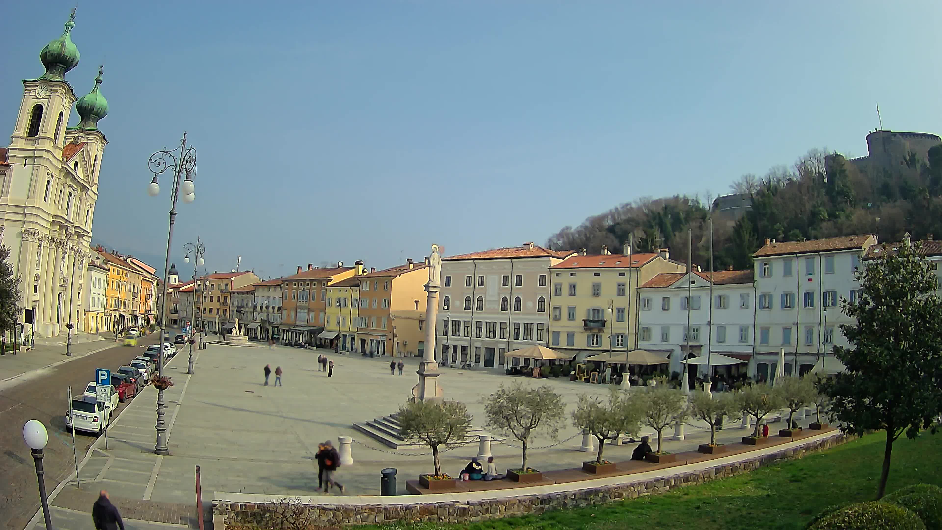 Gorizia – Place Vittoria – église st. Ignazio