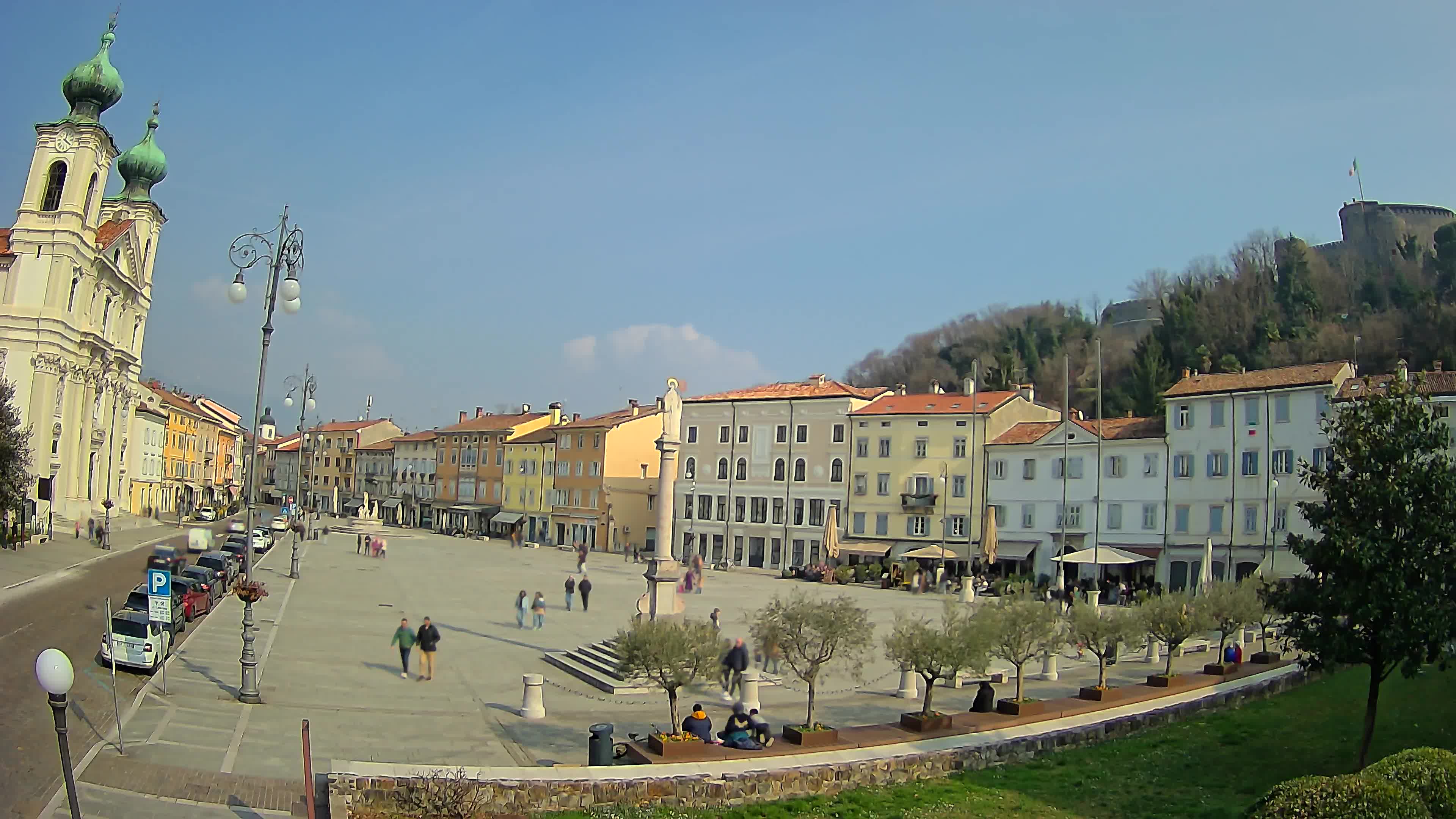 Gorizia – Place Vittoria – église st. Ignazio
