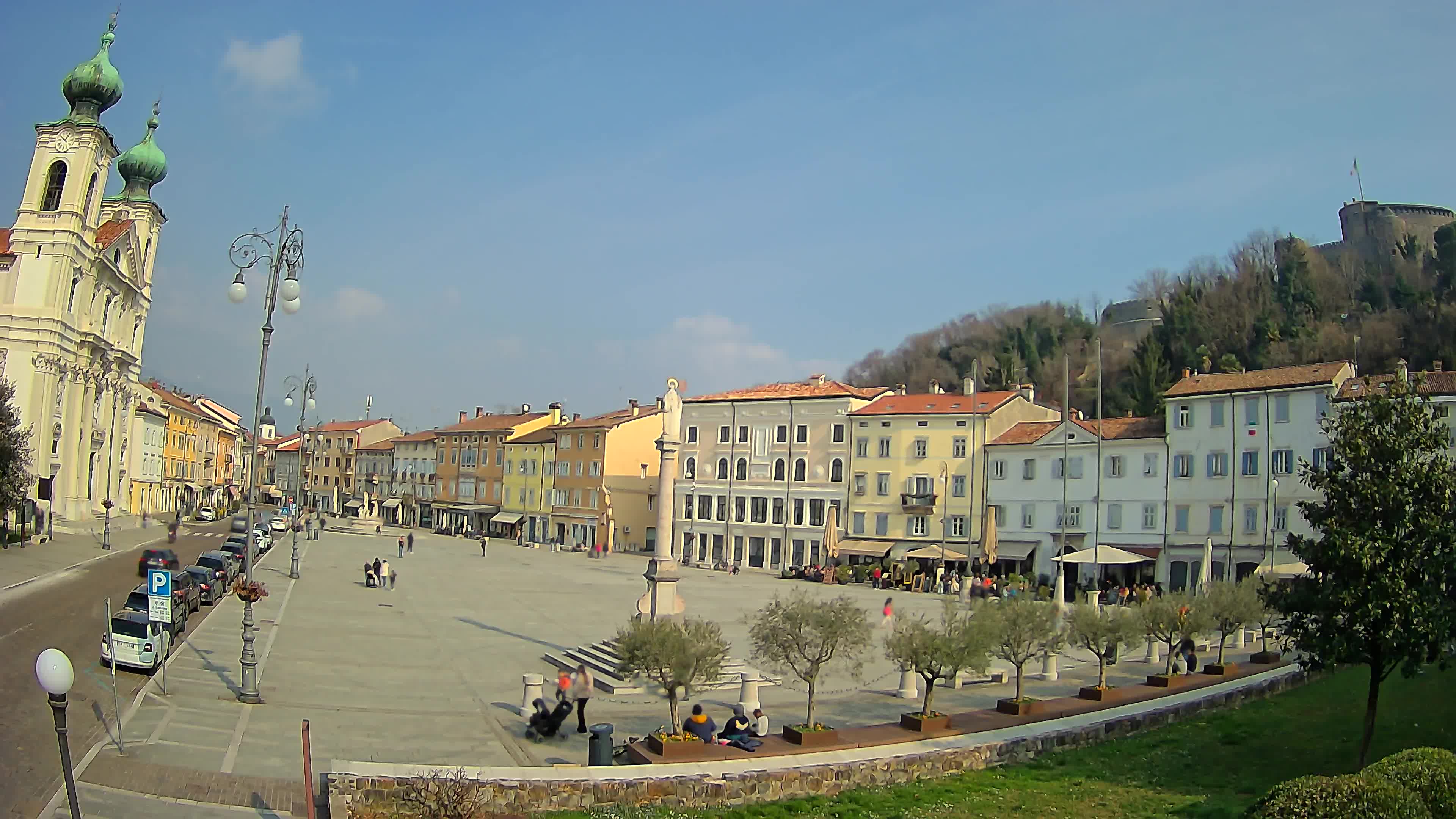 Webcam Gorizia Vittoria square – Church of st. Ignazio