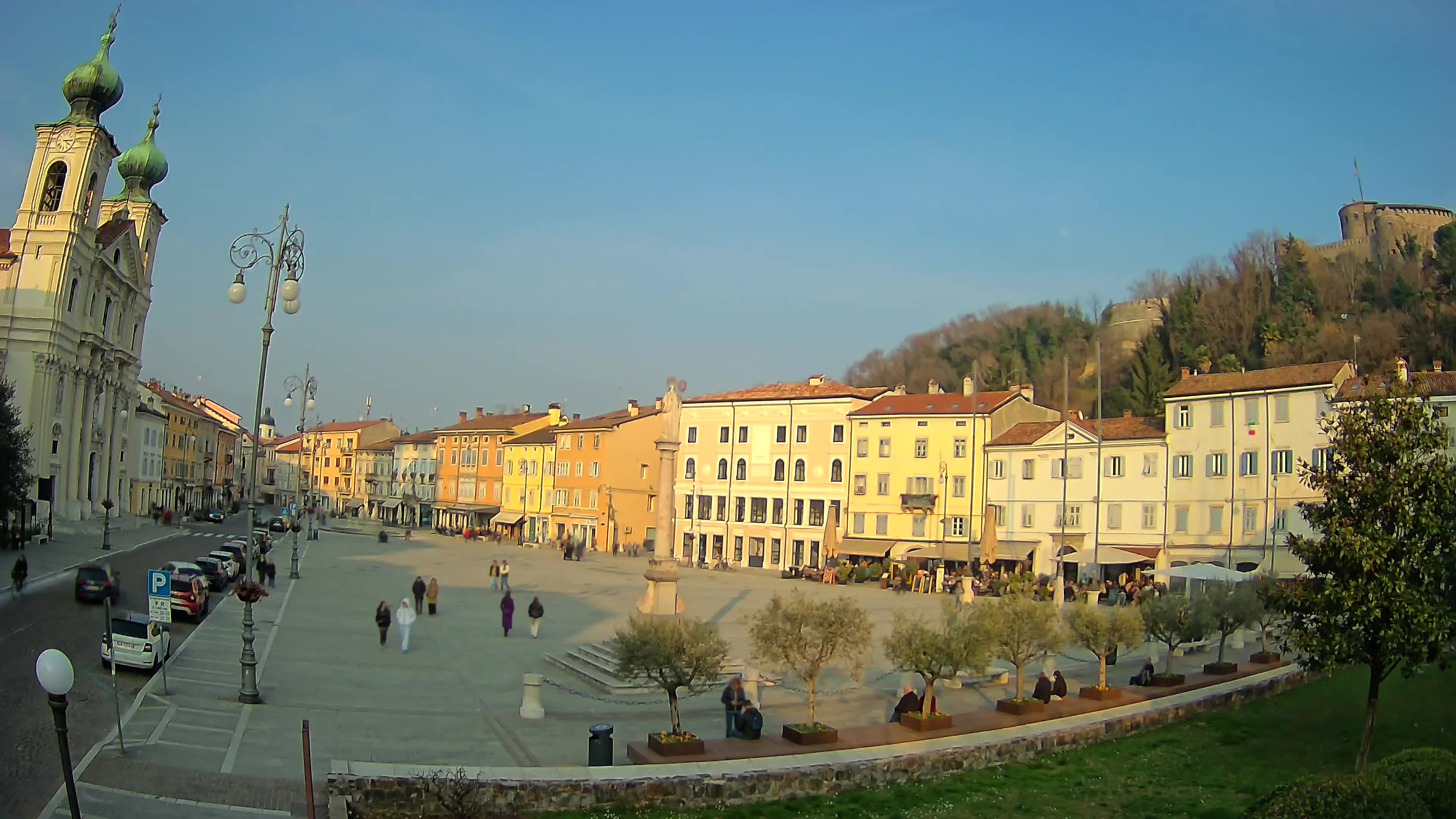 Gorizia – Place Vittoria – église st. Ignazio