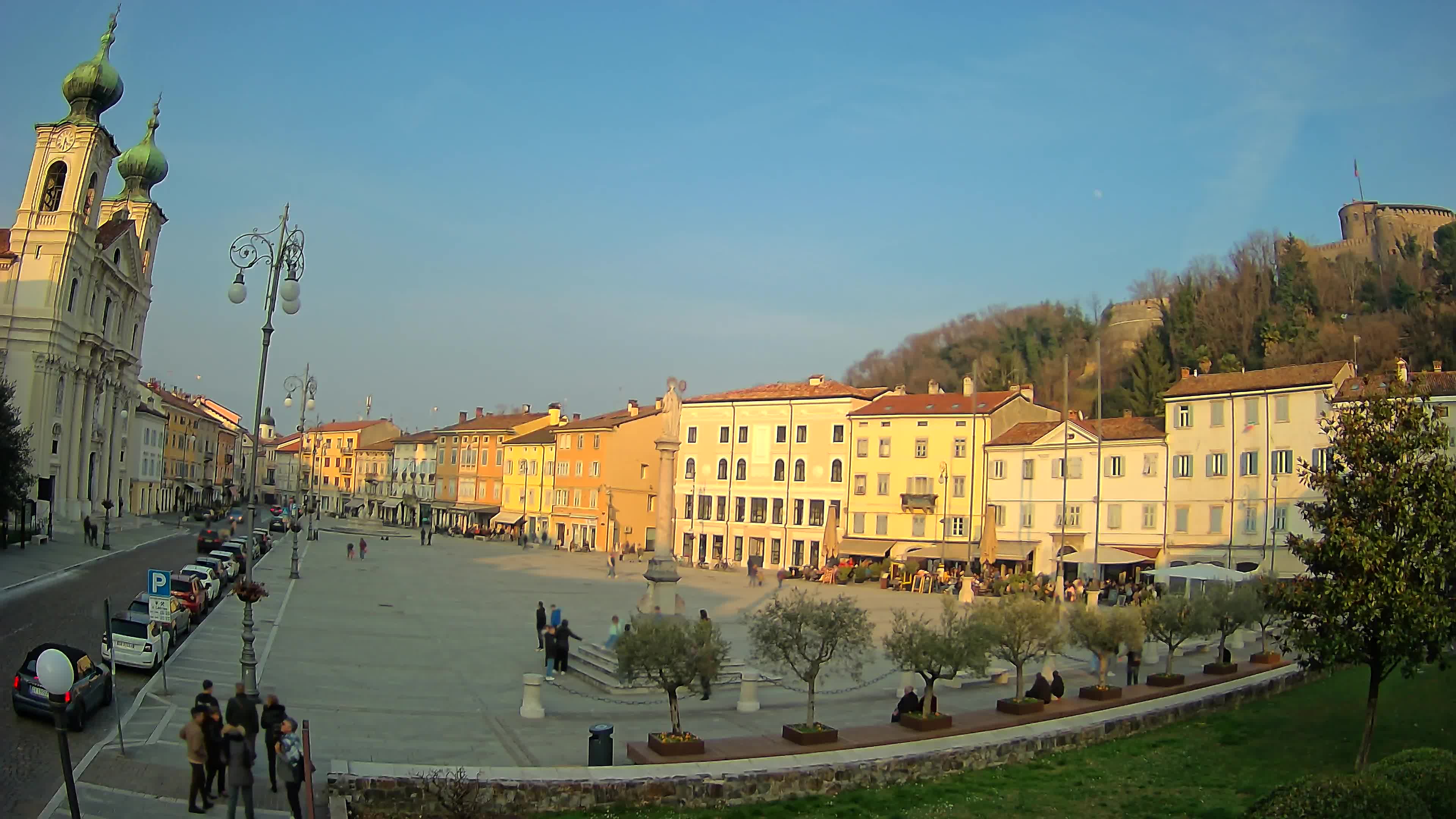 Webcam Gorizia Vittoria square – Church of st. Ignazio