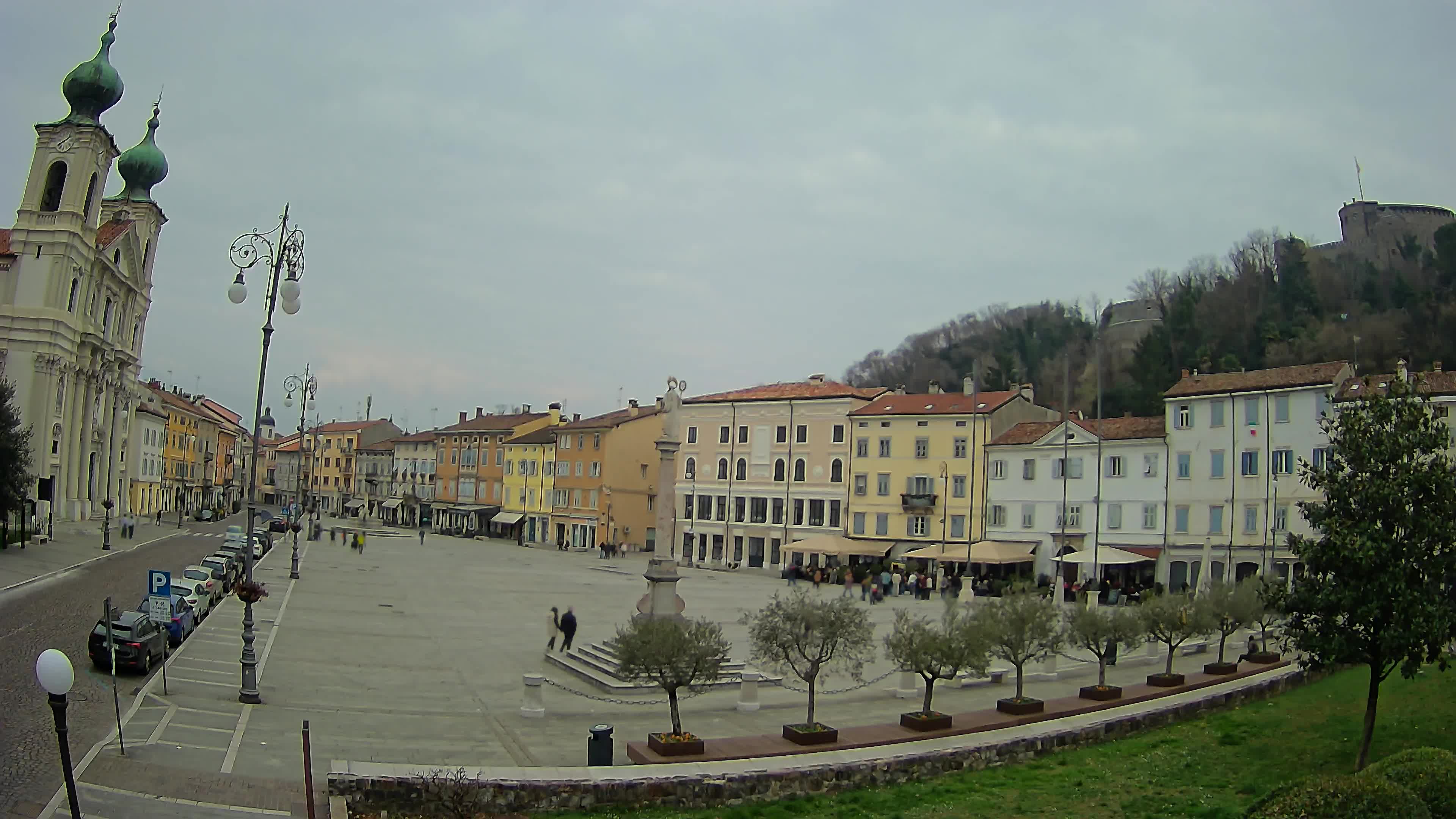 Webcam Gorizia Vittoria square – Church of st. Ignazio