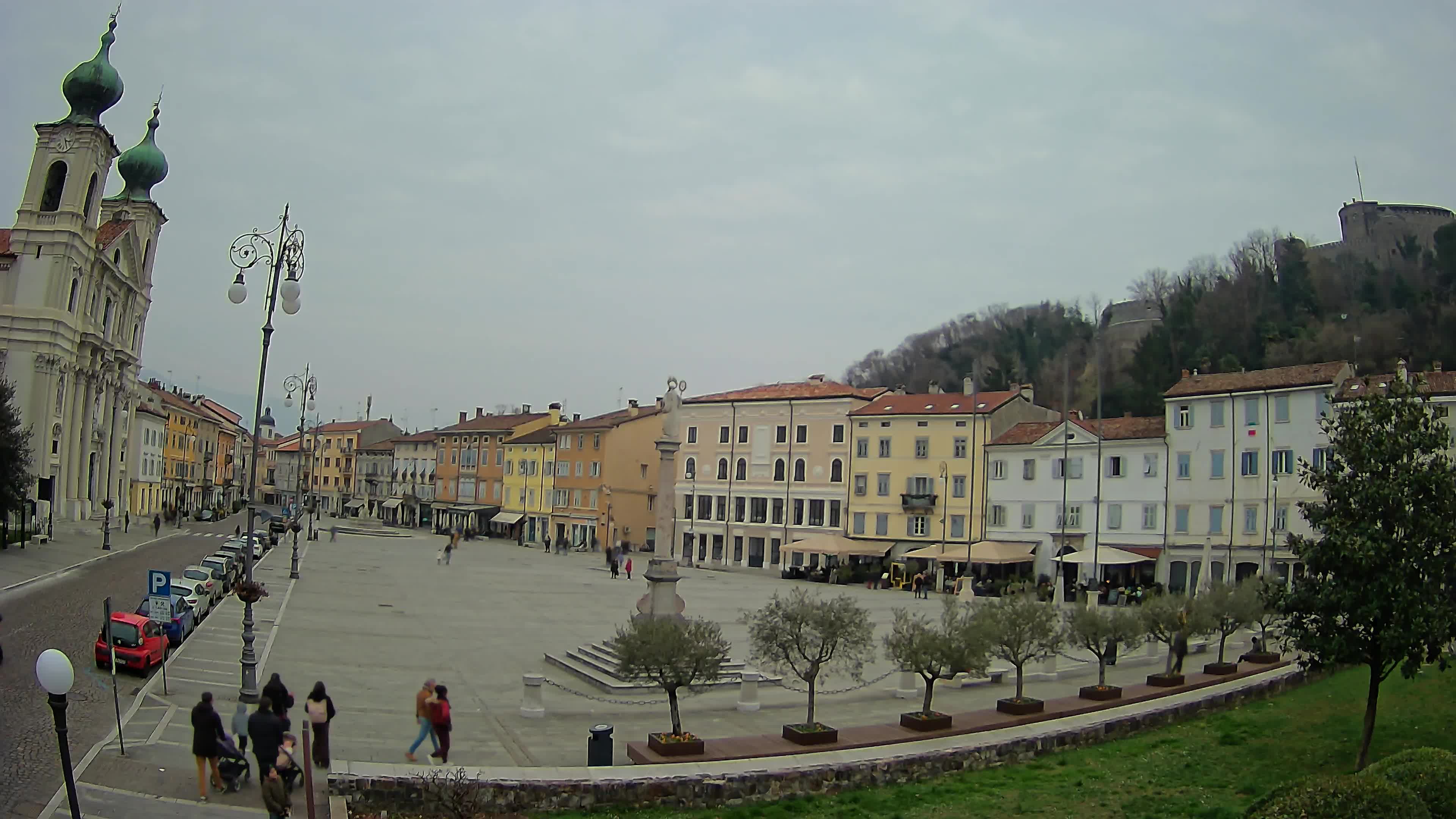 Webcam Gorizia Vittoria square – Church of st. Ignazio