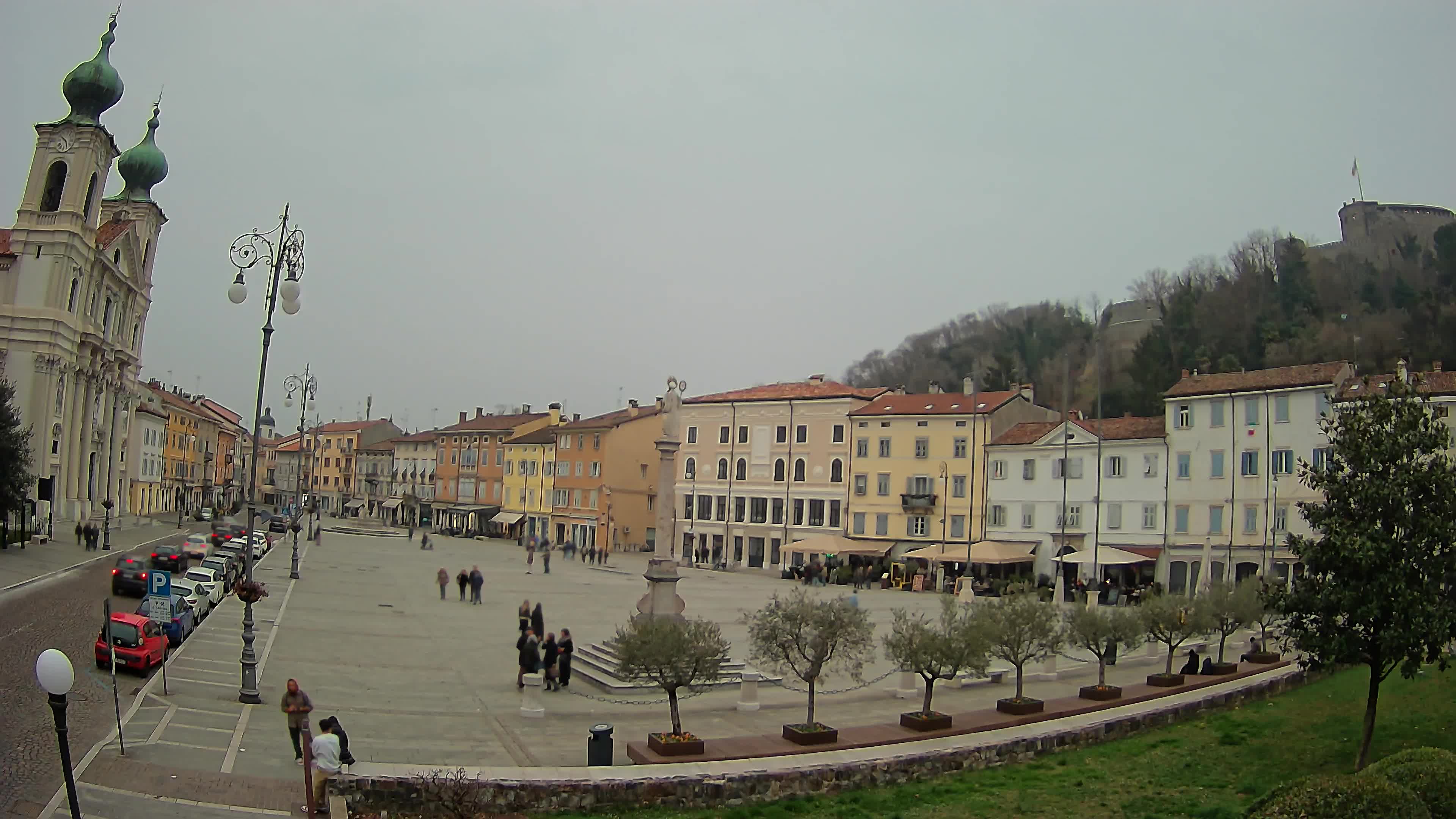 Gorizia – Place Vittoria – église st. Ignazio