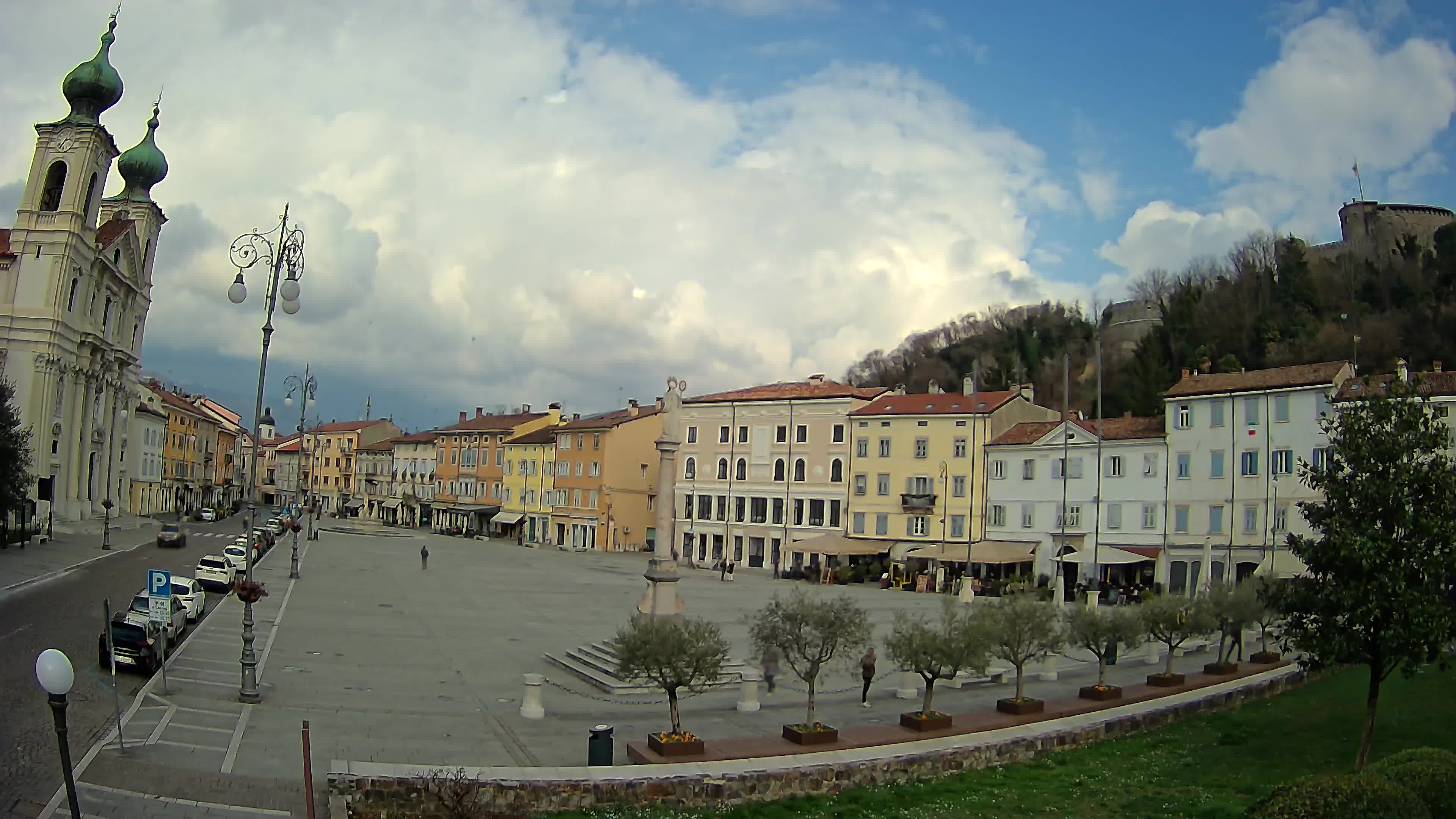 Webcam Gorizia Vittoria square – Church of st. Ignazio