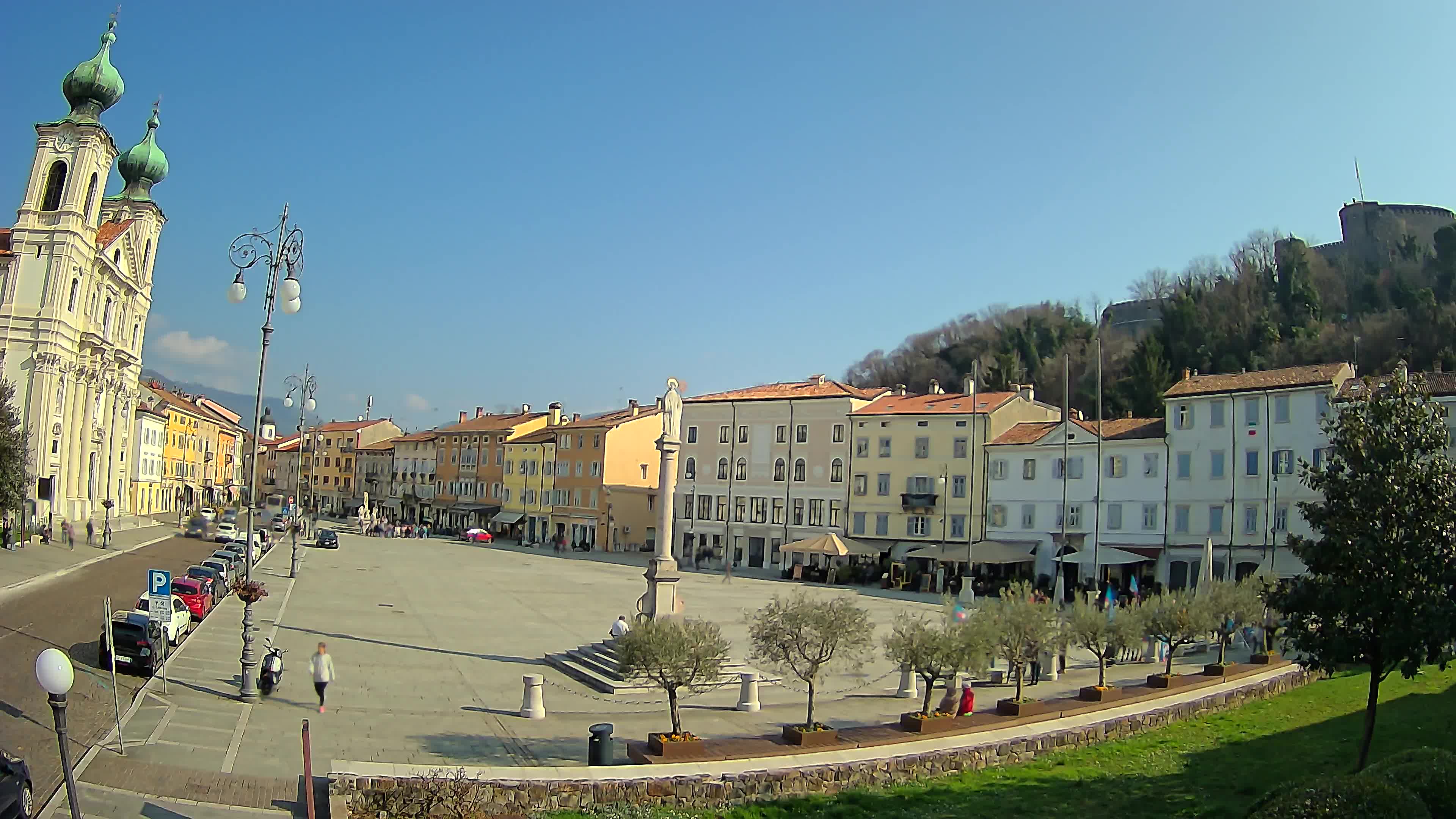 Webcam Gorizia Vittoria square – Church of st. Ignazio