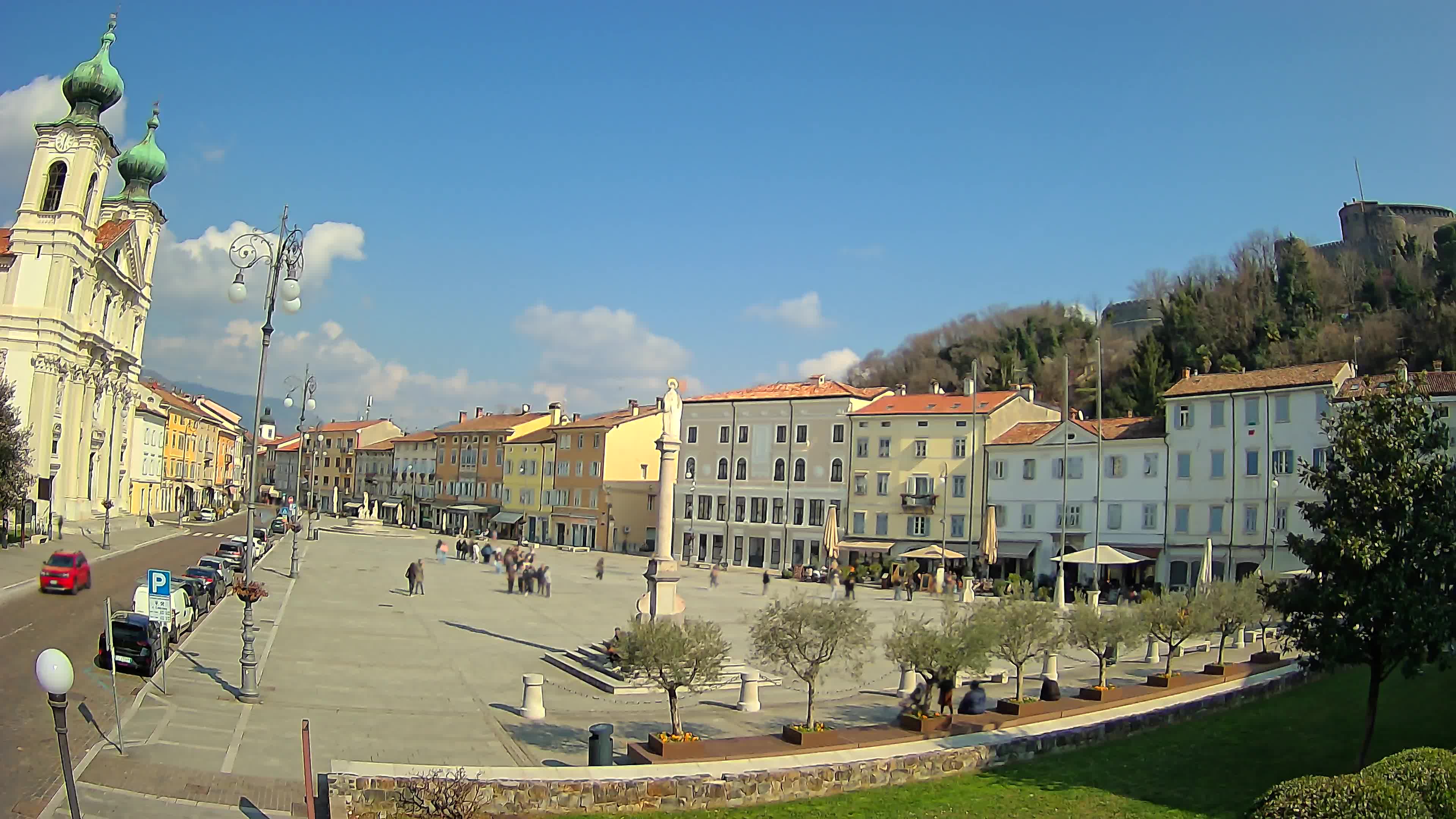 Webcam Gorizia Vittoria square – Church of st. Ignazio