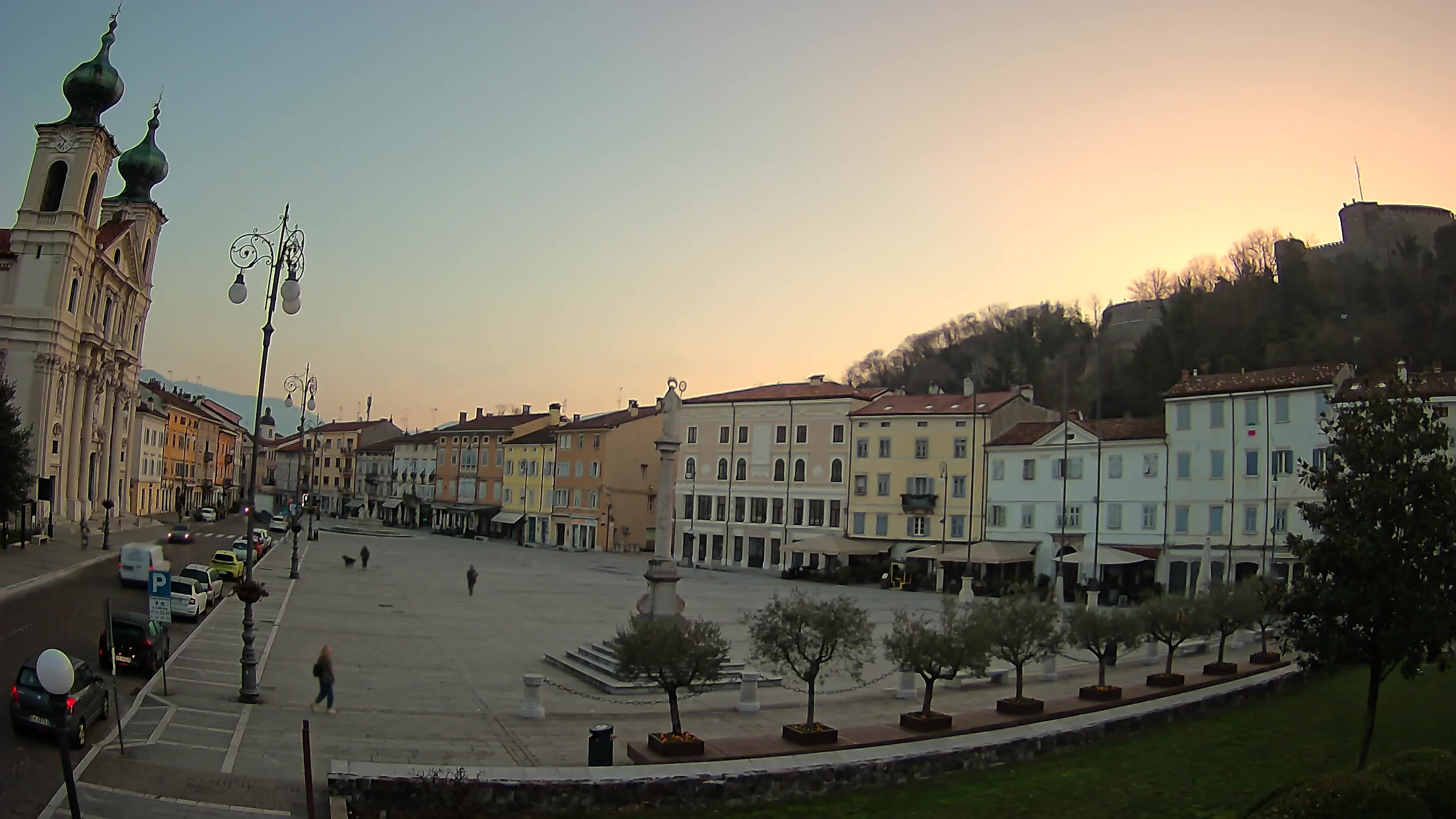 Gorizia – Place Vittoria – église st. Ignazio