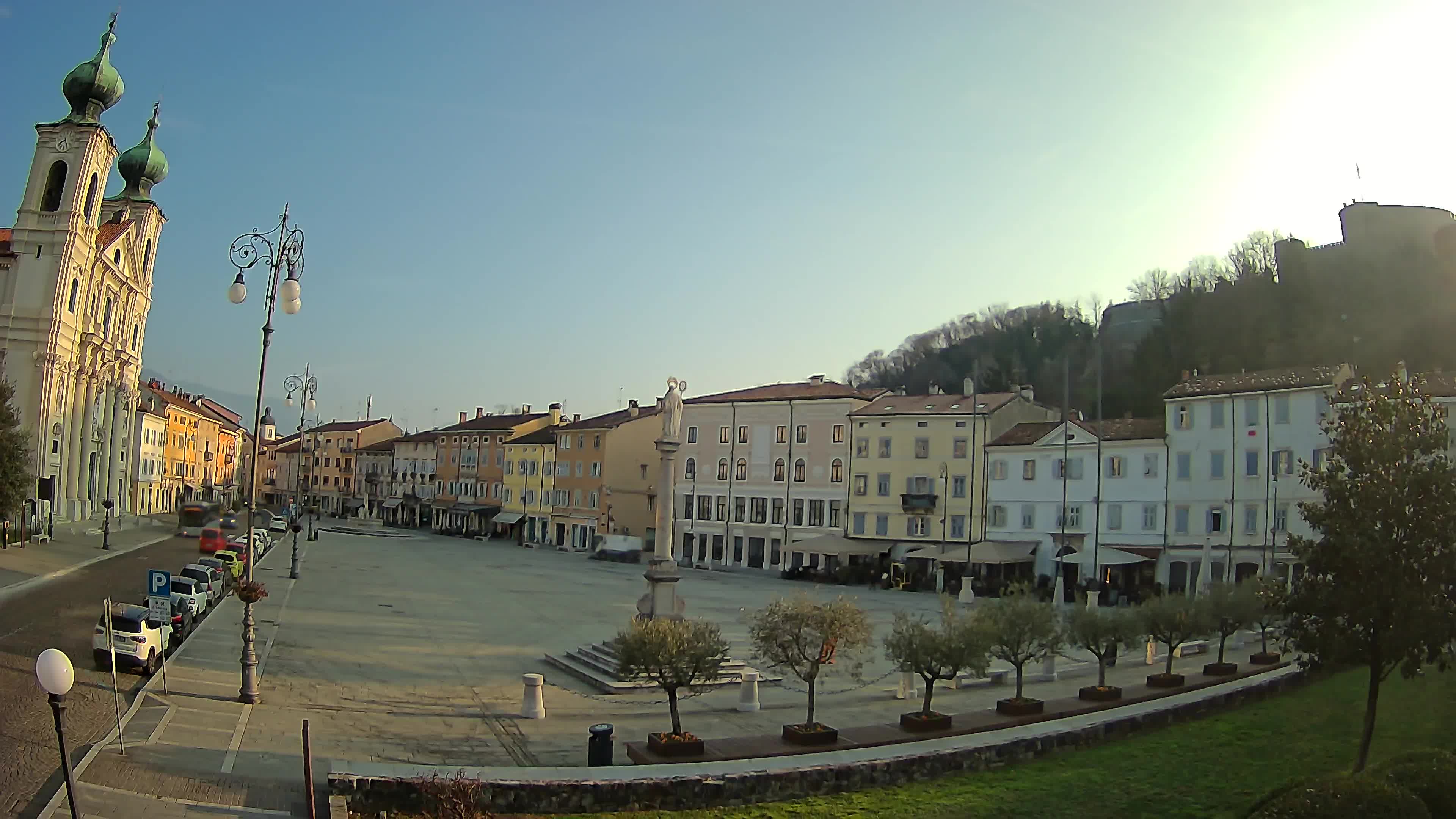 Gorizia – Place Vittoria – église st. Ignazio