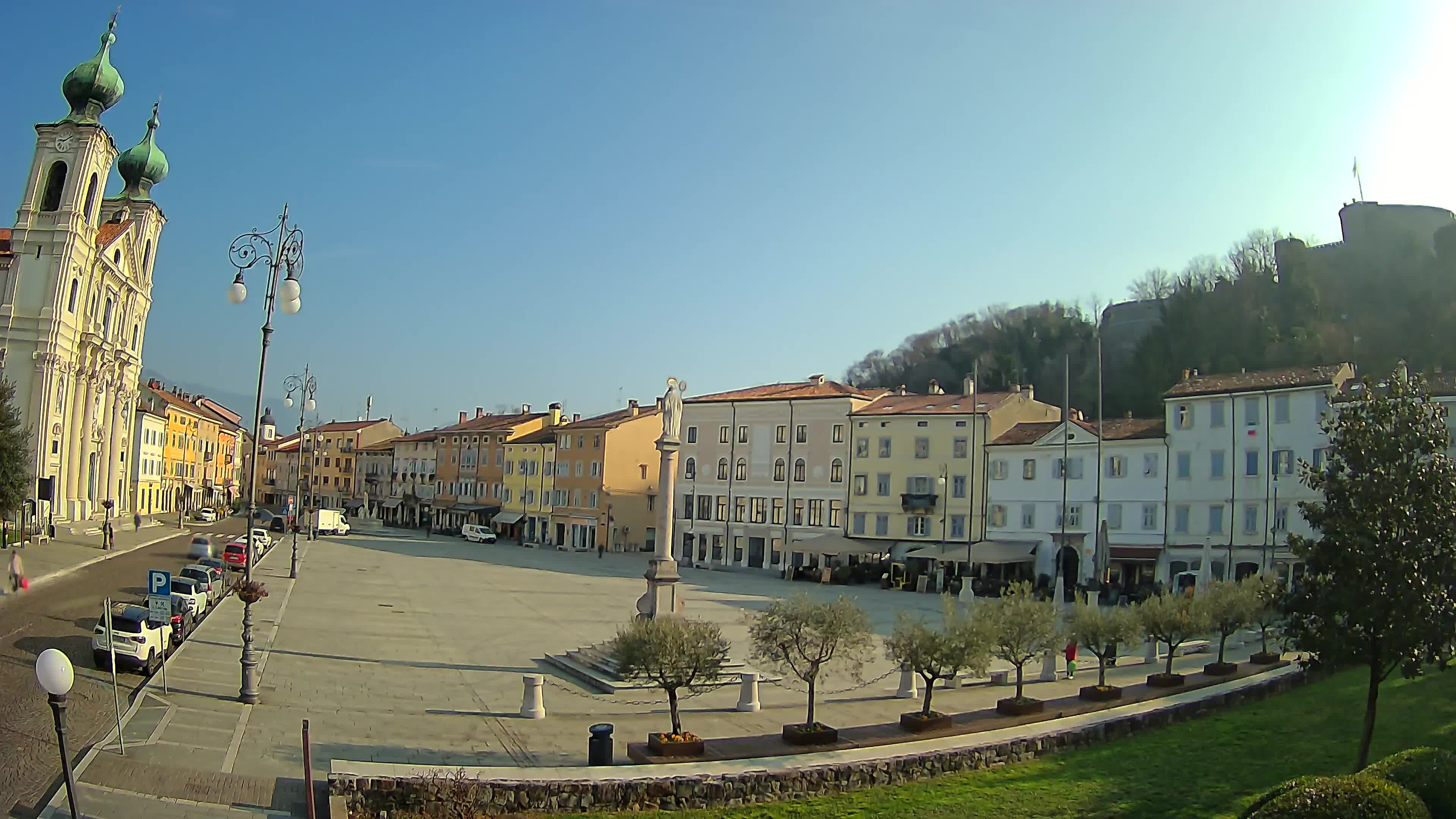 Webcam Gorizia Vittoria square – Church of st. Ignazio