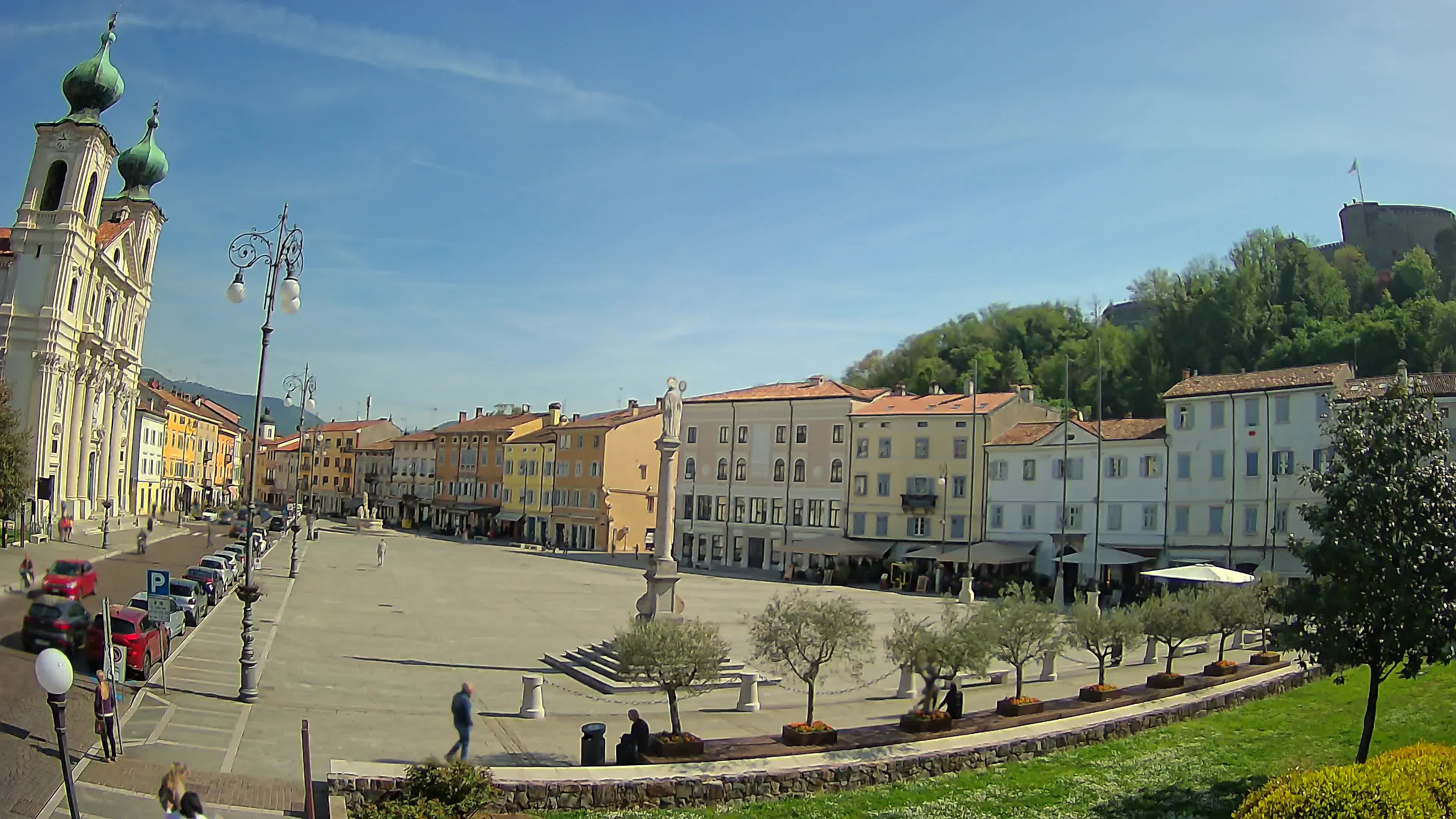 Webcam Gorizia Vittoria square – Church of st. Ignazio