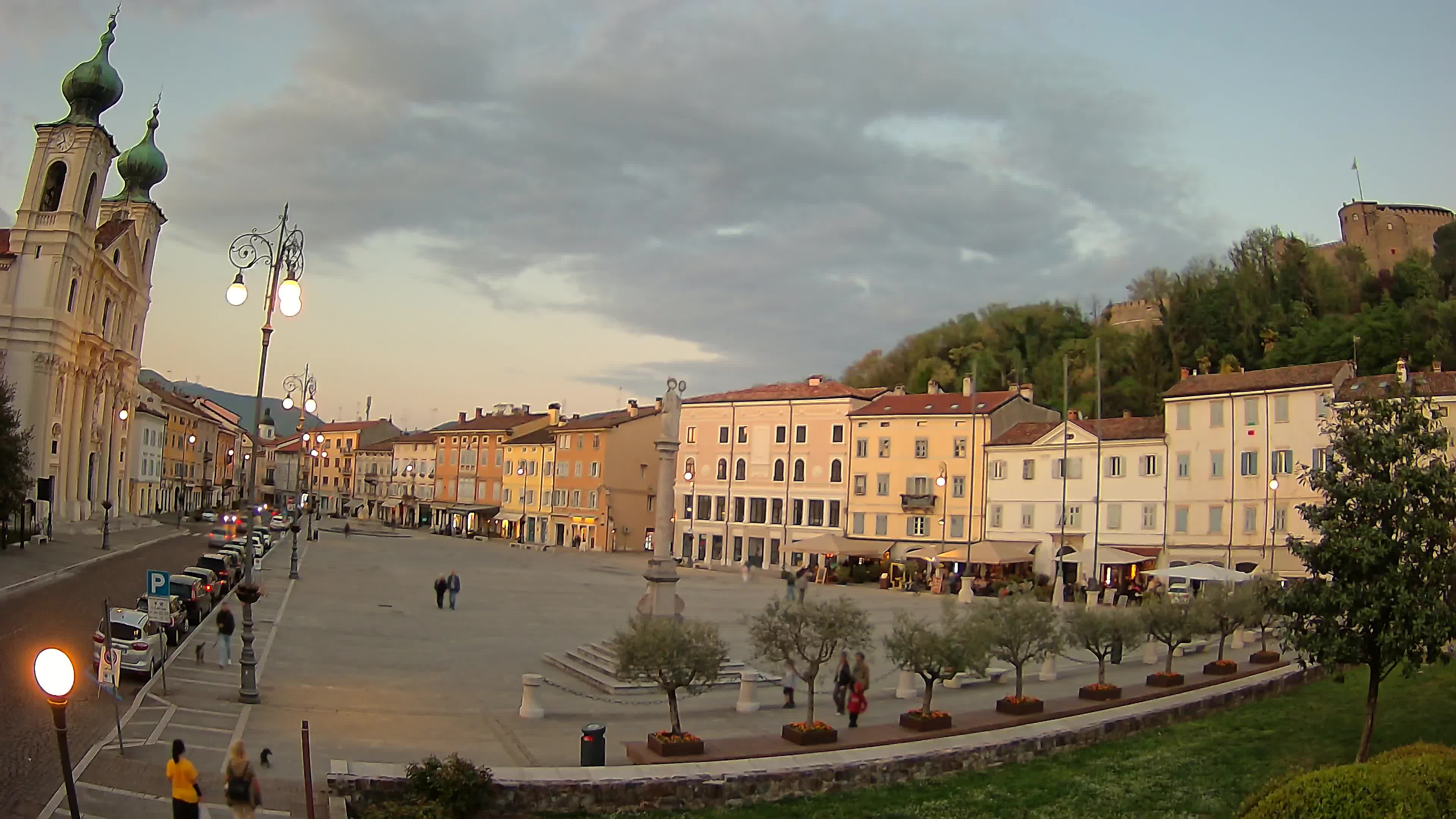 Webcam Gorizia Vittoria square – Church of st. Ignazio
